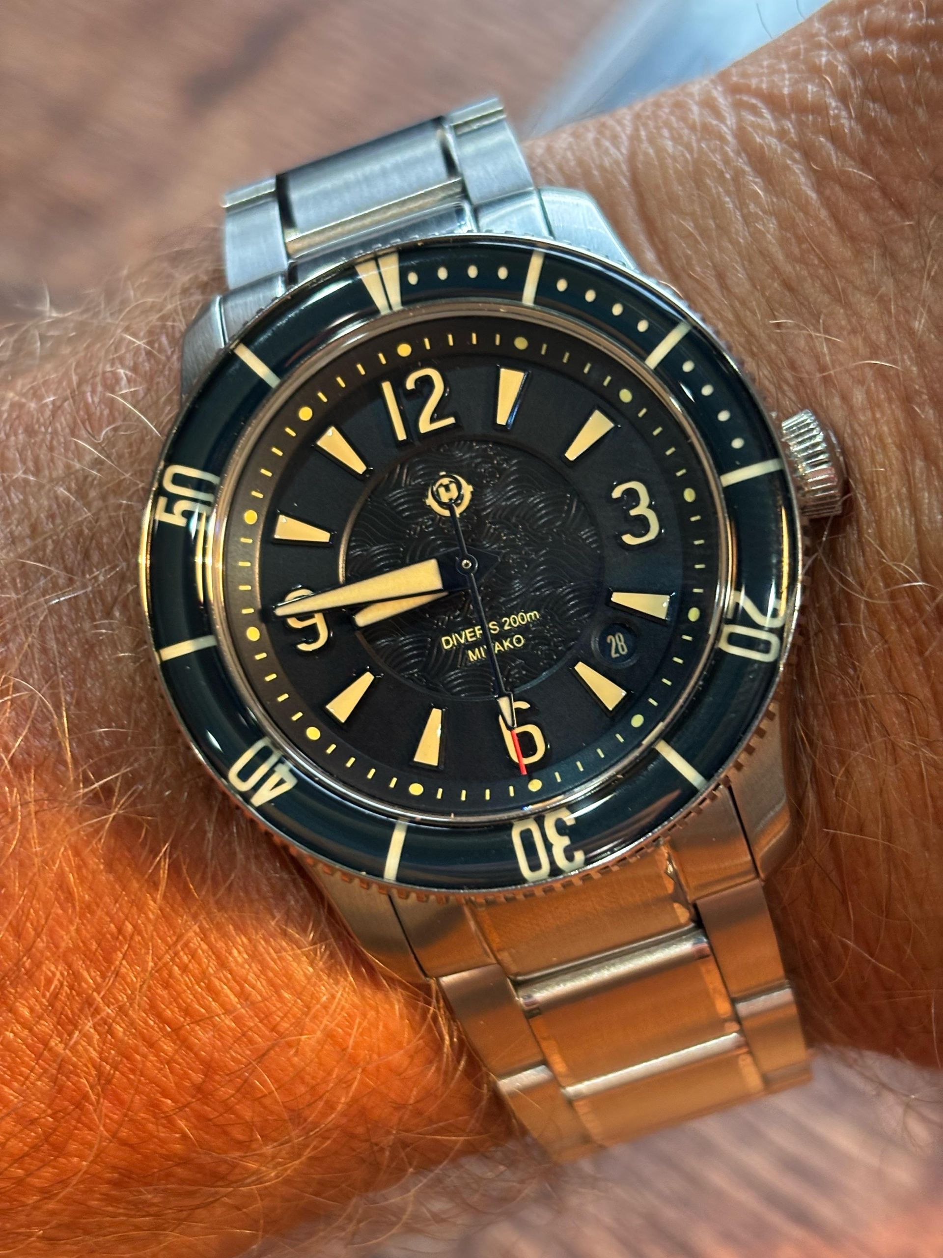 miyako です。 HELM Miyako Divers Watch | WatchCrunch