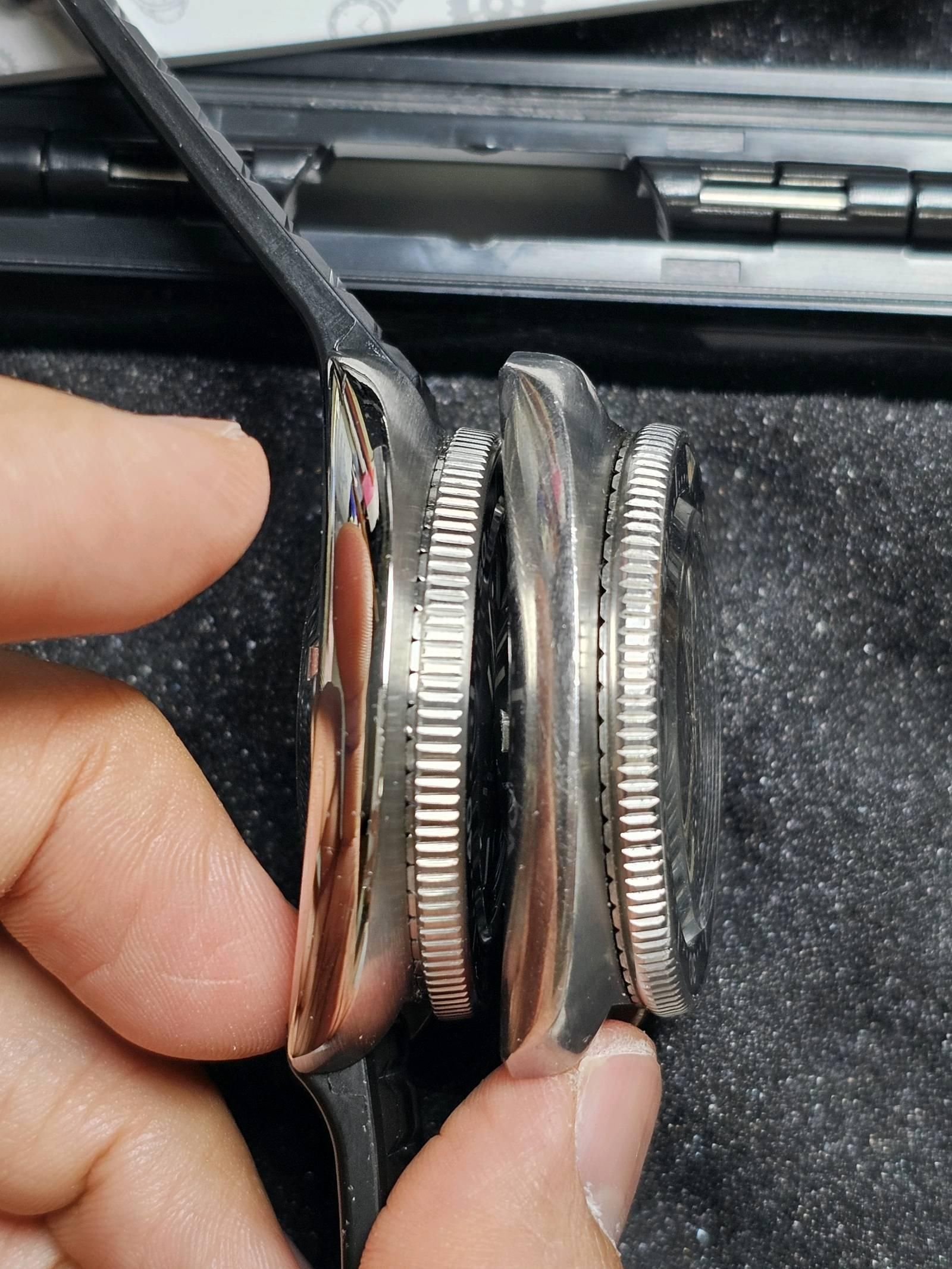 Comparison shots of seiko 6105-8110 and Rdunae r2x | WatchCrunch