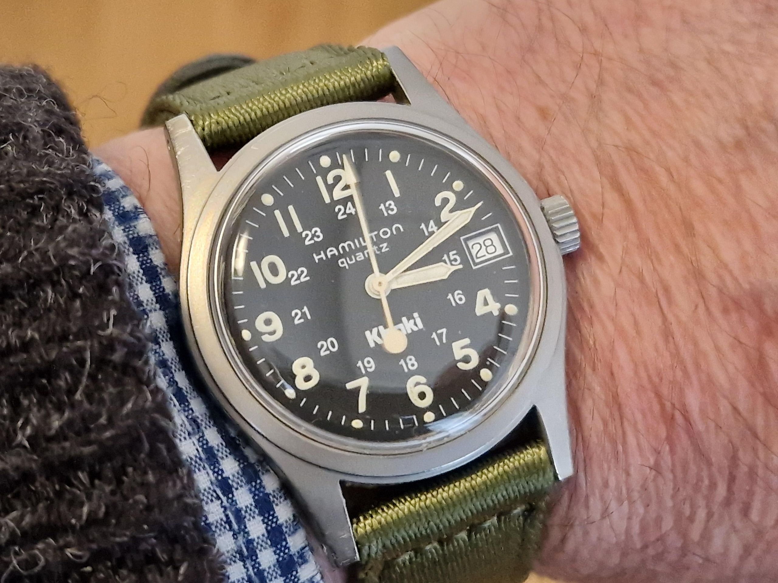 A restored family watch - Hamilton Khaki Field 9797 | WatchCrunch