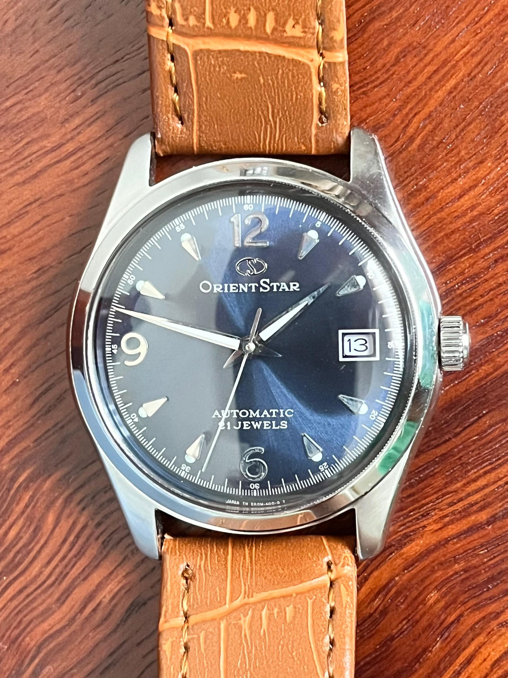 NWA! Orient Star “Explorient”, but this time in blue | WatchCrunch