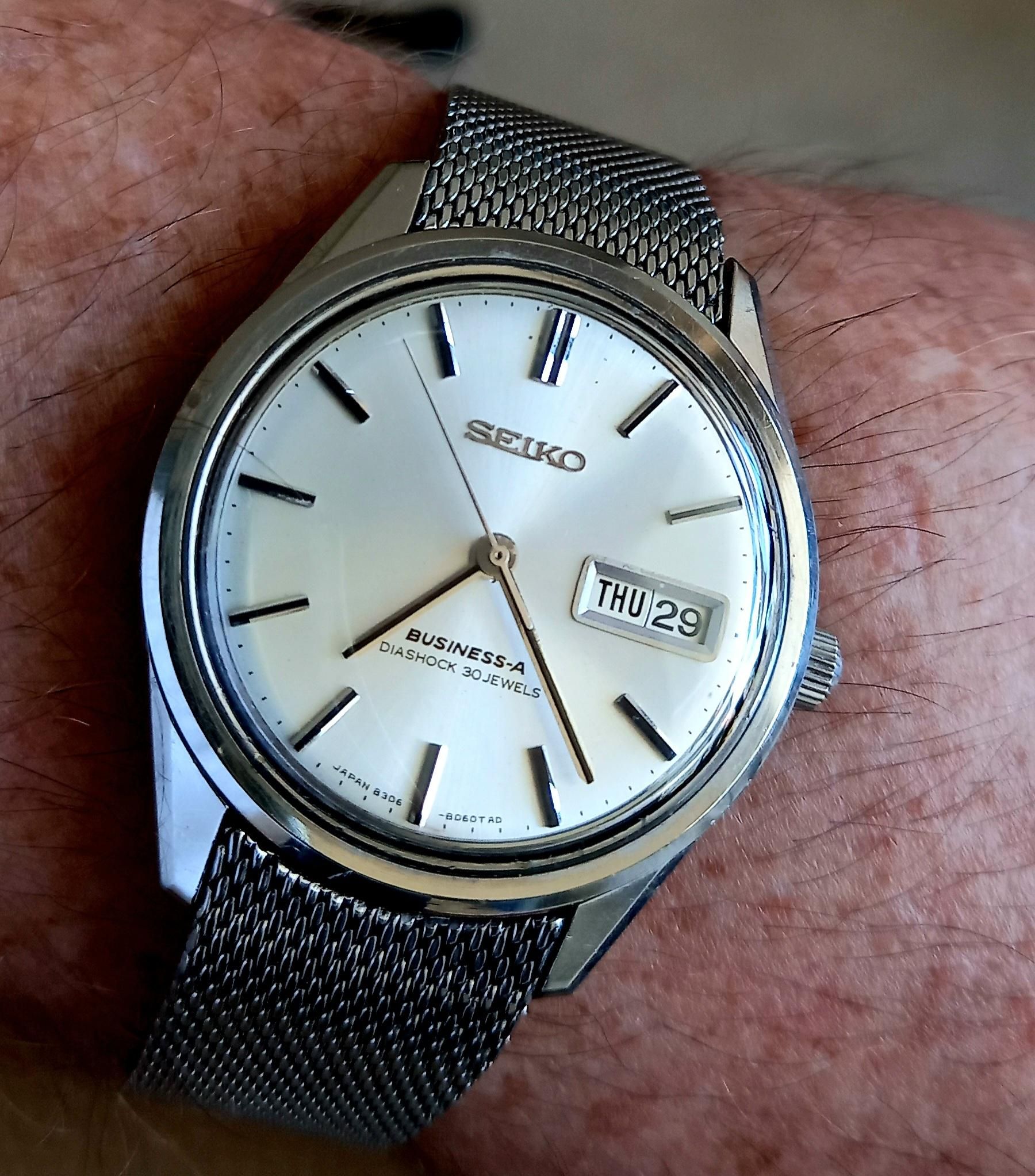 1967 SEIKO Business-A 8306-8020 😃 | WatchCrunch