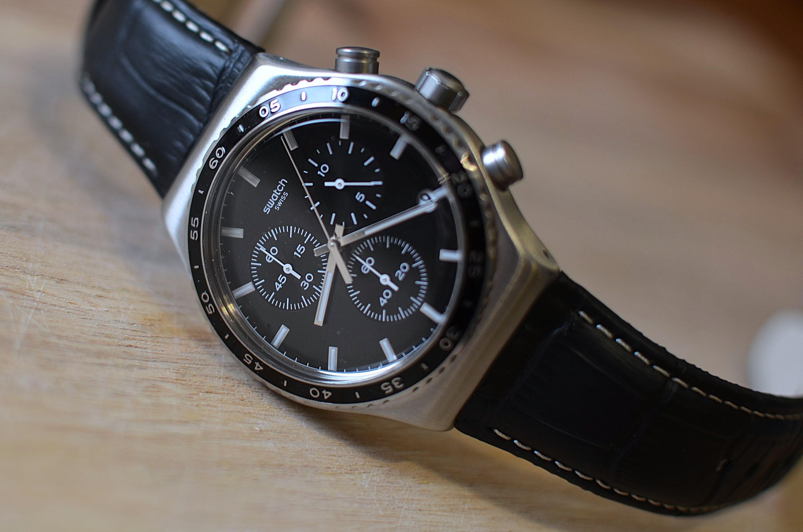 Swatch Irony at Night | WatchCrunch