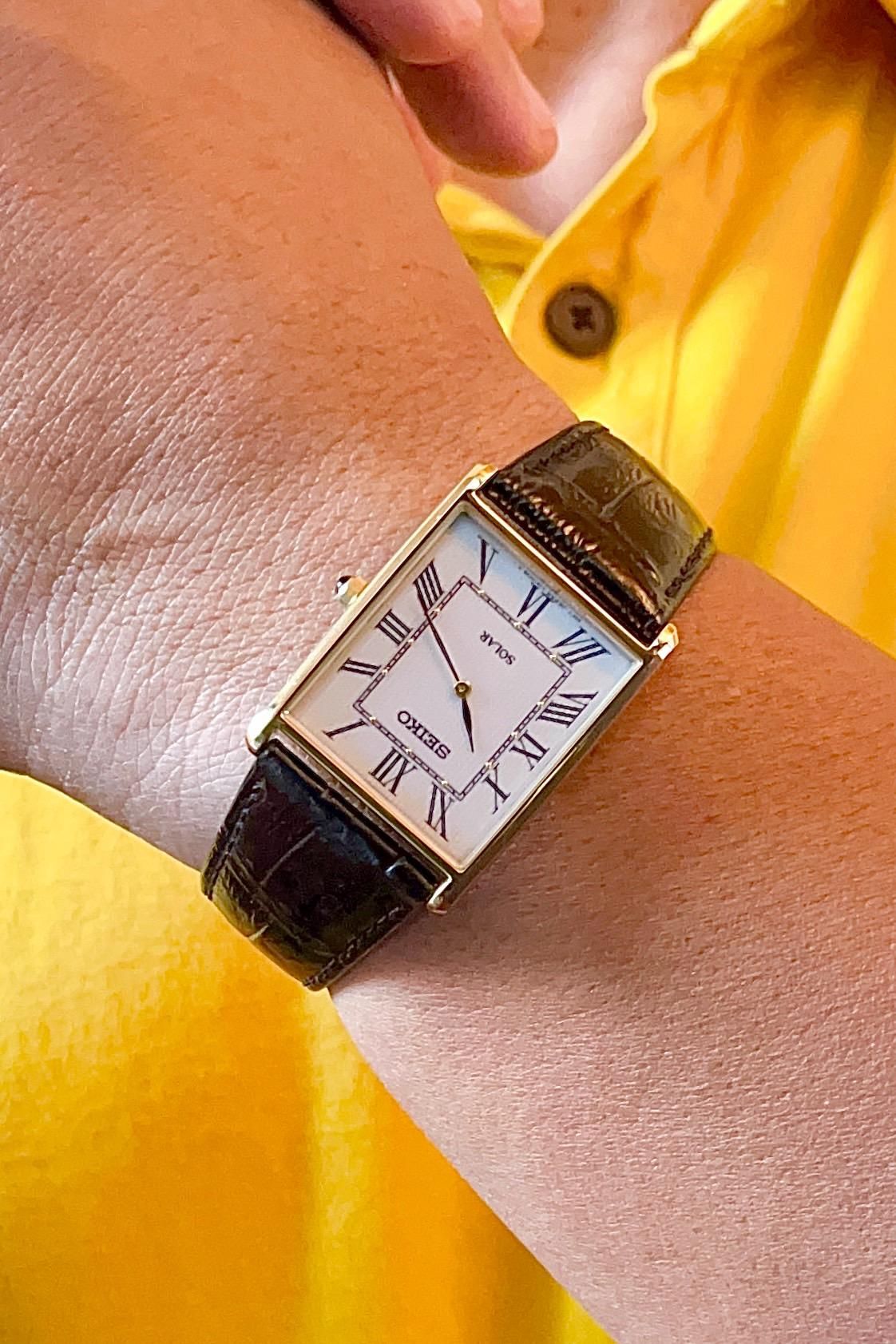 Seiko Solar Tank | WatchCrunch
