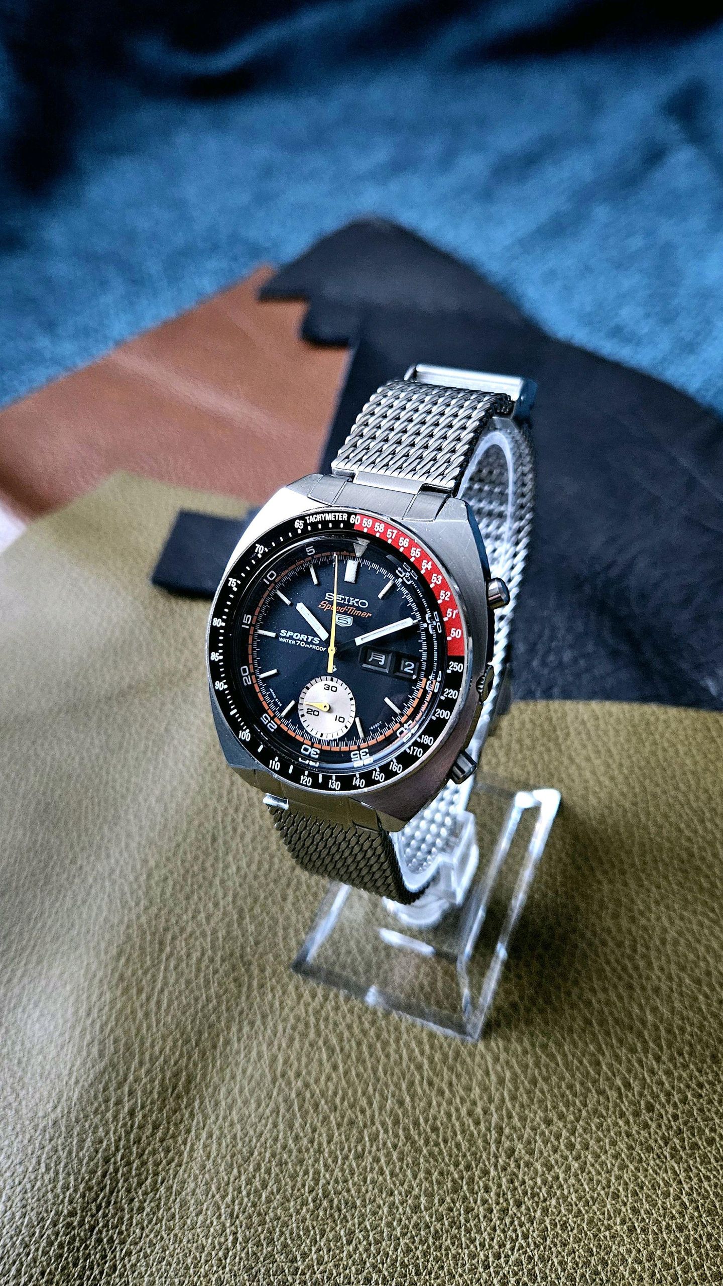My Seikos on Milanese mesh bracelets | WatchCrunch