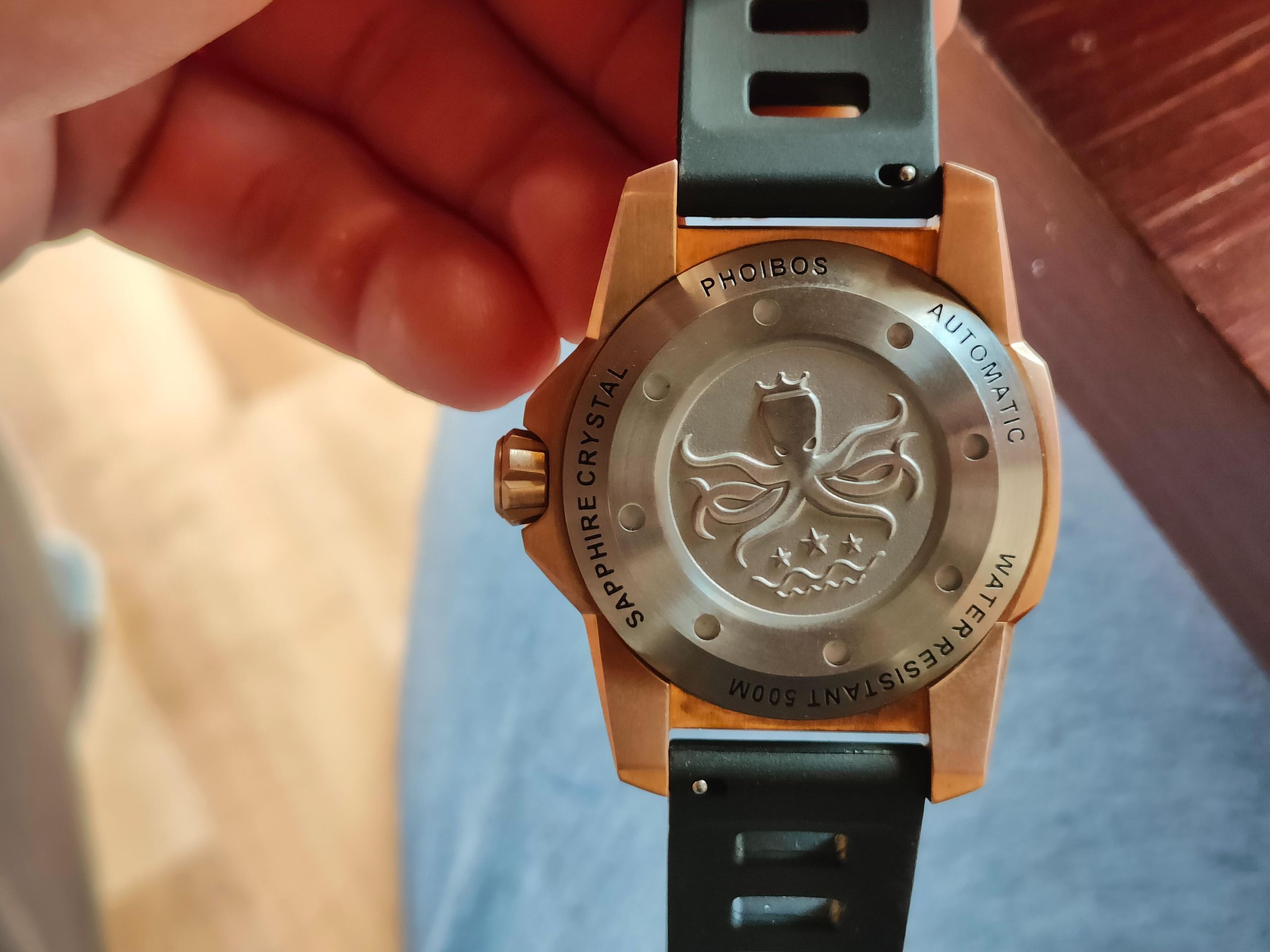 Phoibos leviathan- special edition with a bronze case | WatchCrunch