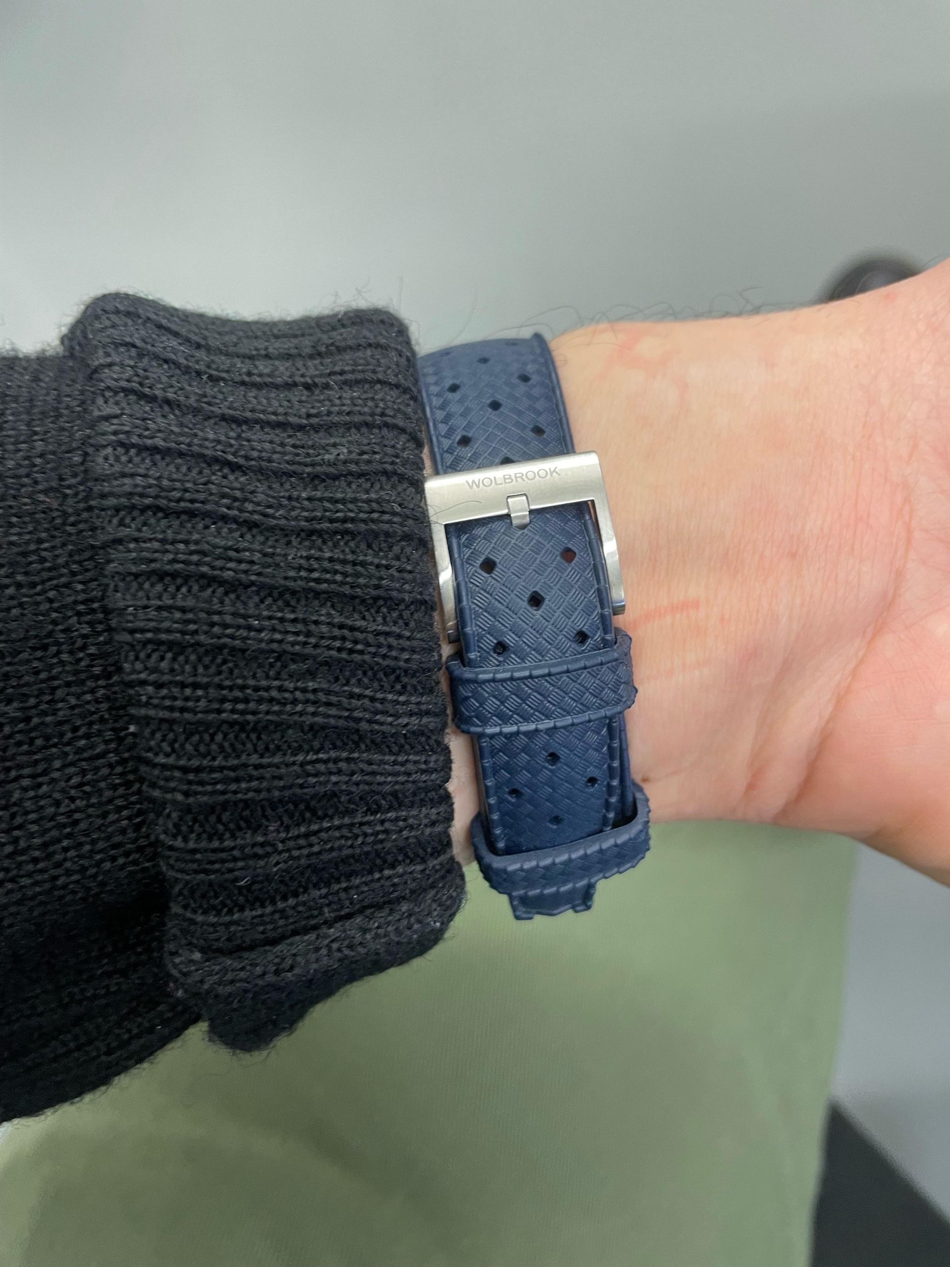 Tropic-style rubber strap Wolbrook/Joseph Bonnie | WatchCrunch