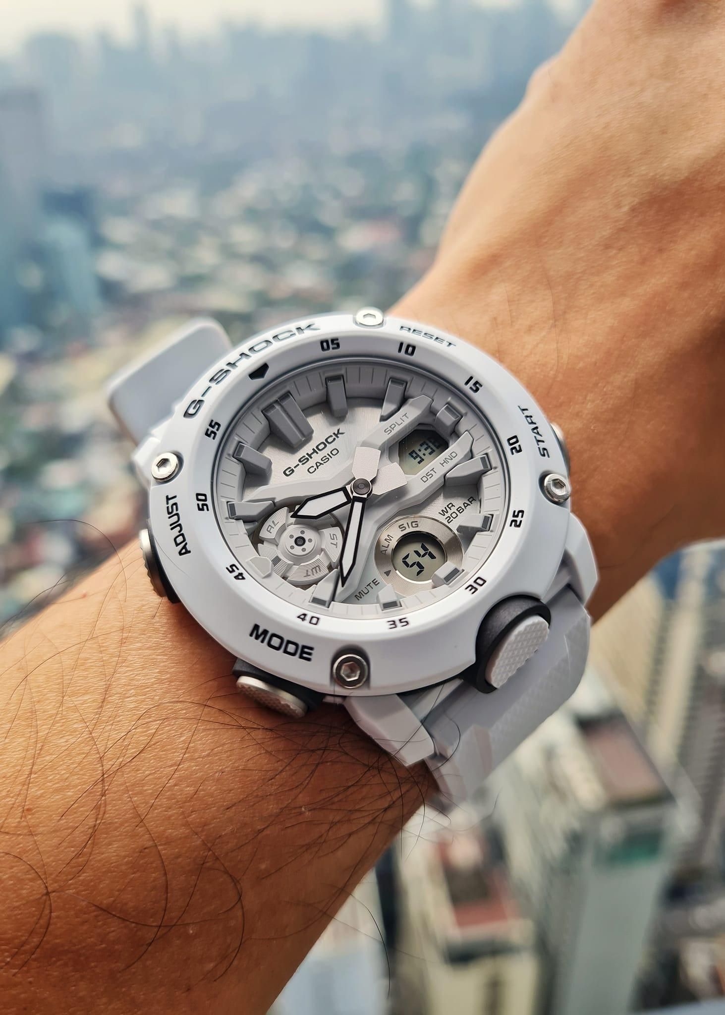 G-SHOCK G-2000 ホワイト G-Shock GA-2000 Off-White Color | WatchCrunch
