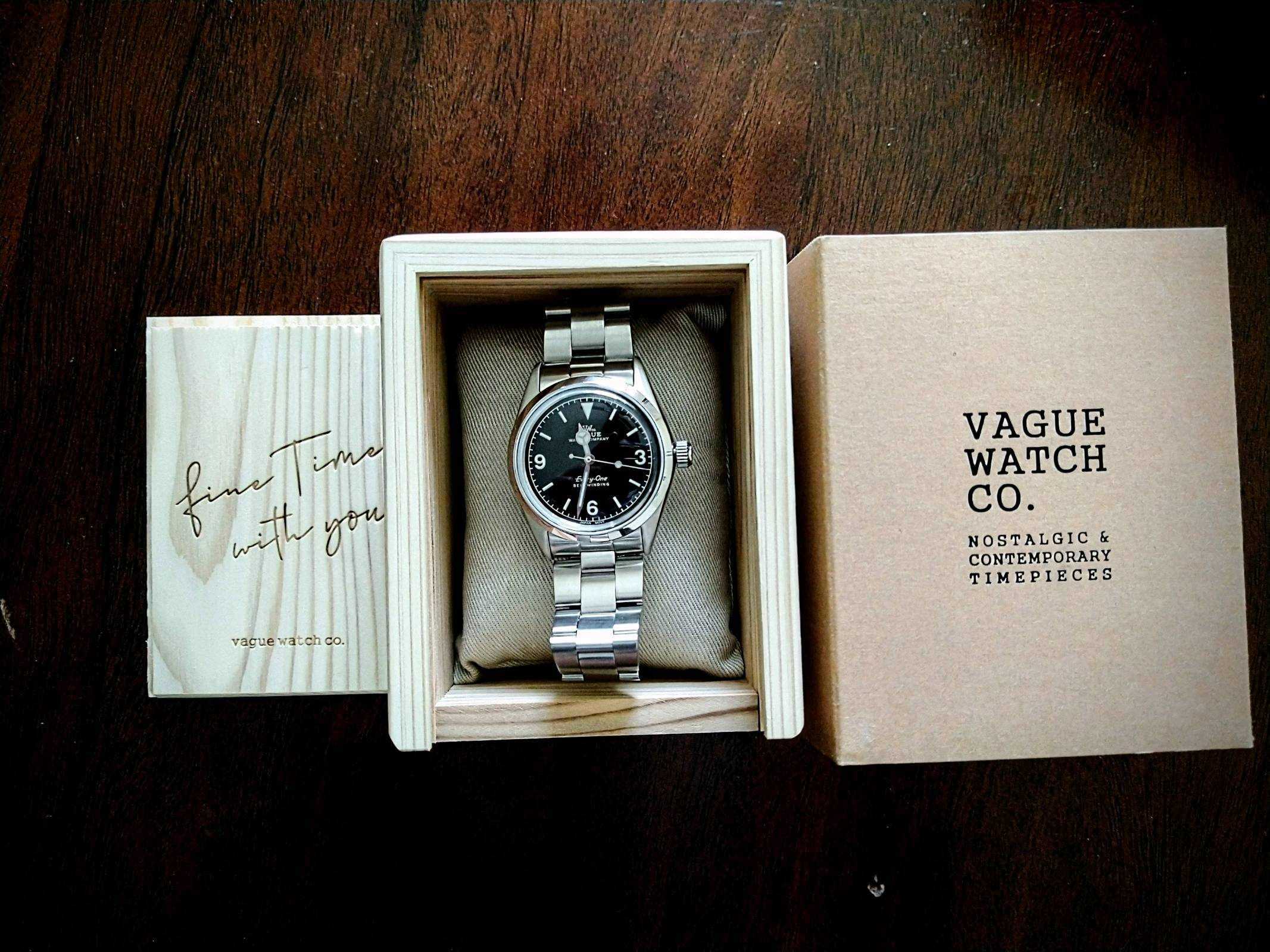 Vague Watch Co. Every-One: A Vintage Inspired Explorer Watch from