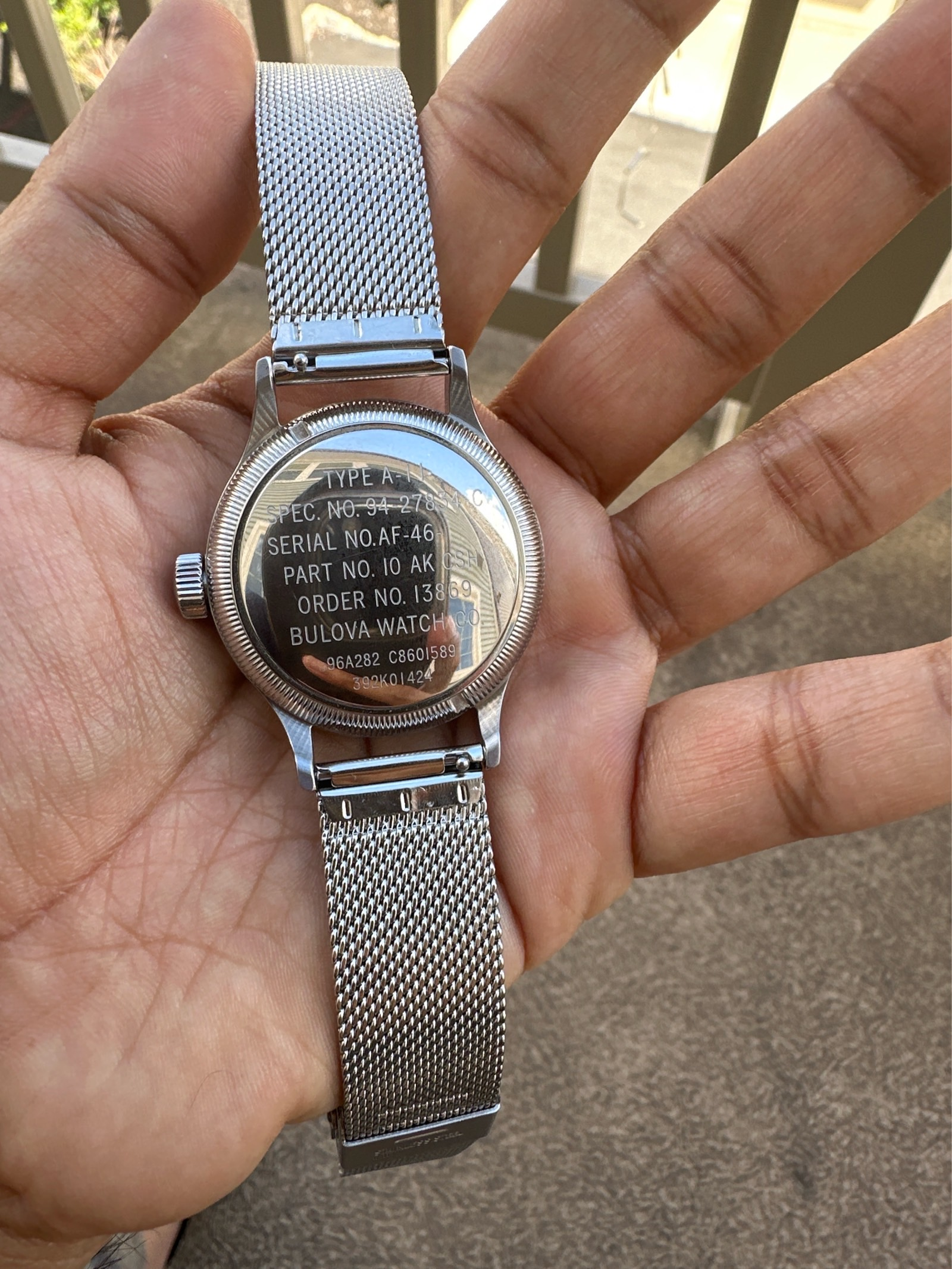 New Strap Alert! Milanese on my Bulova A-11 | WatchCrunch