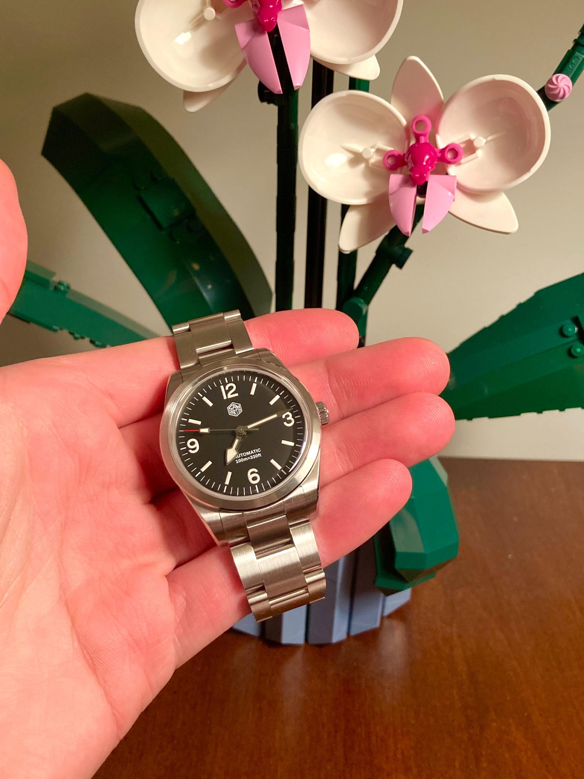 My new 36mm San Martin Ranger! I mean, uh, SN0107GX. | WatchCrunch