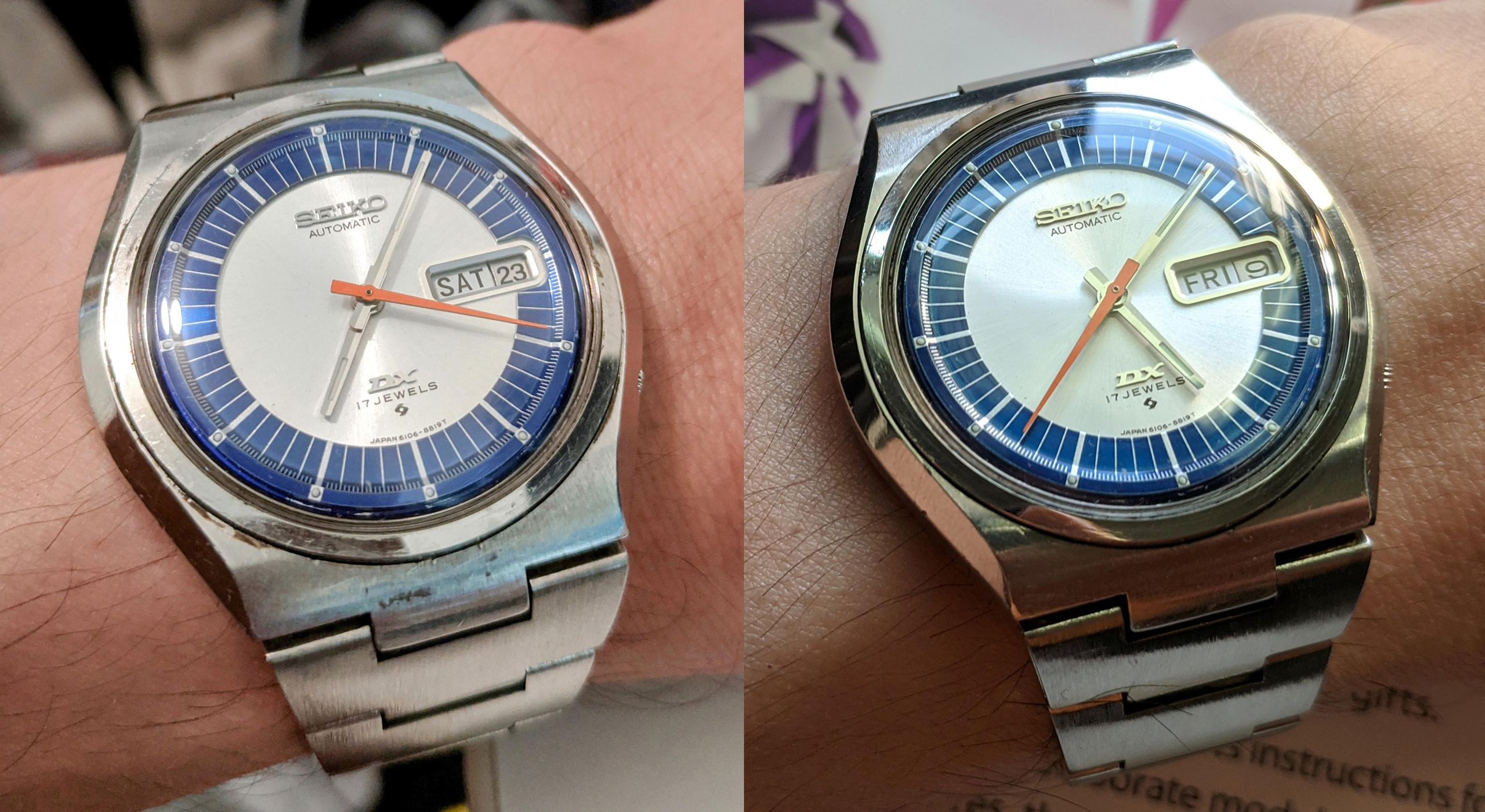 vintageチェスト 1970s Seiko DX 6106-8629 Restoration | WatchCrunch