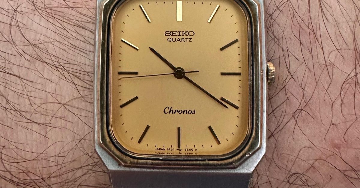 NWA! Seiko Chronos 7431-5400 (1986) | WatchCrunch