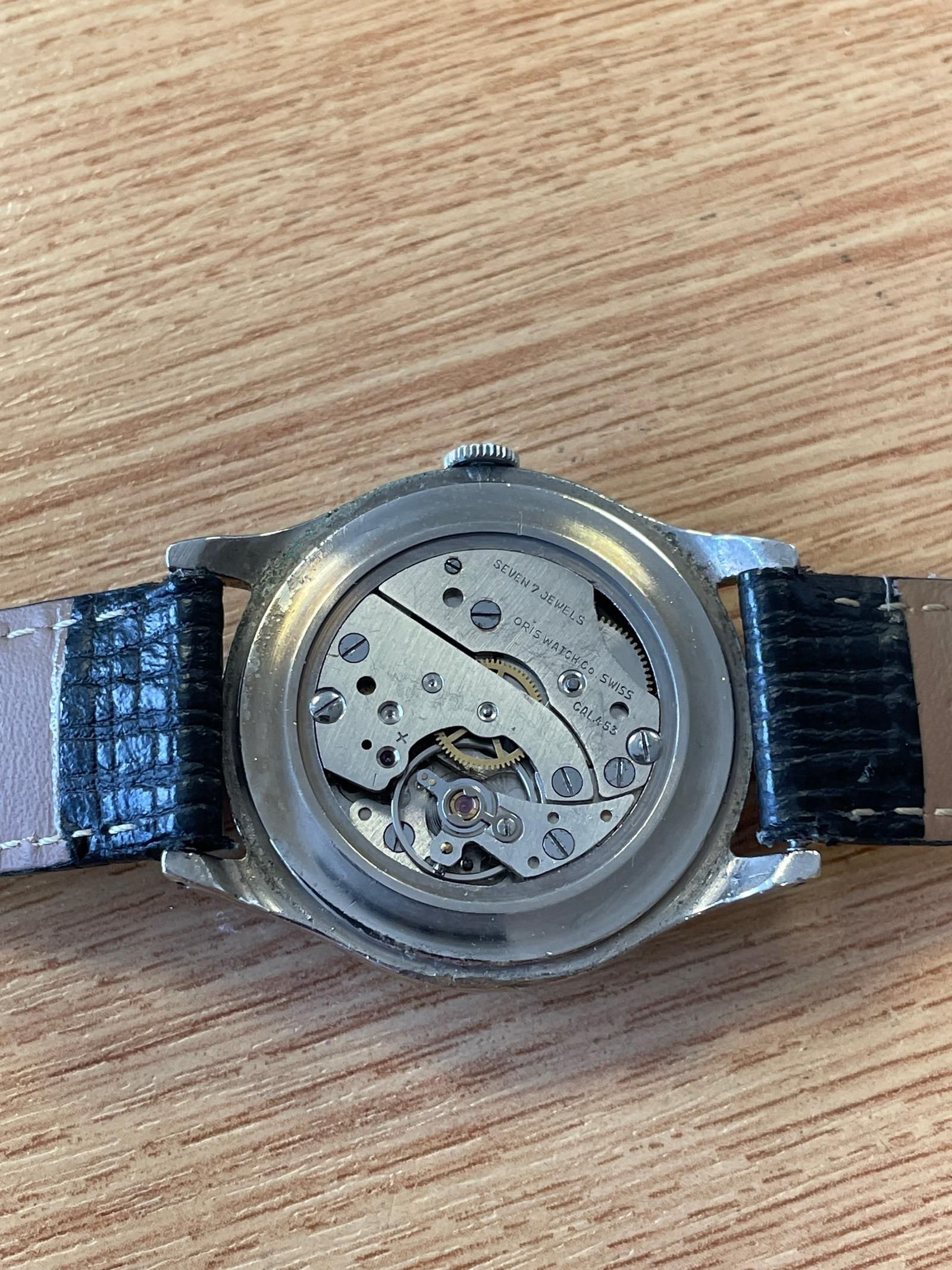 Latest addition - Vintage 34mm Oris Date Pointer | WatchCrunch