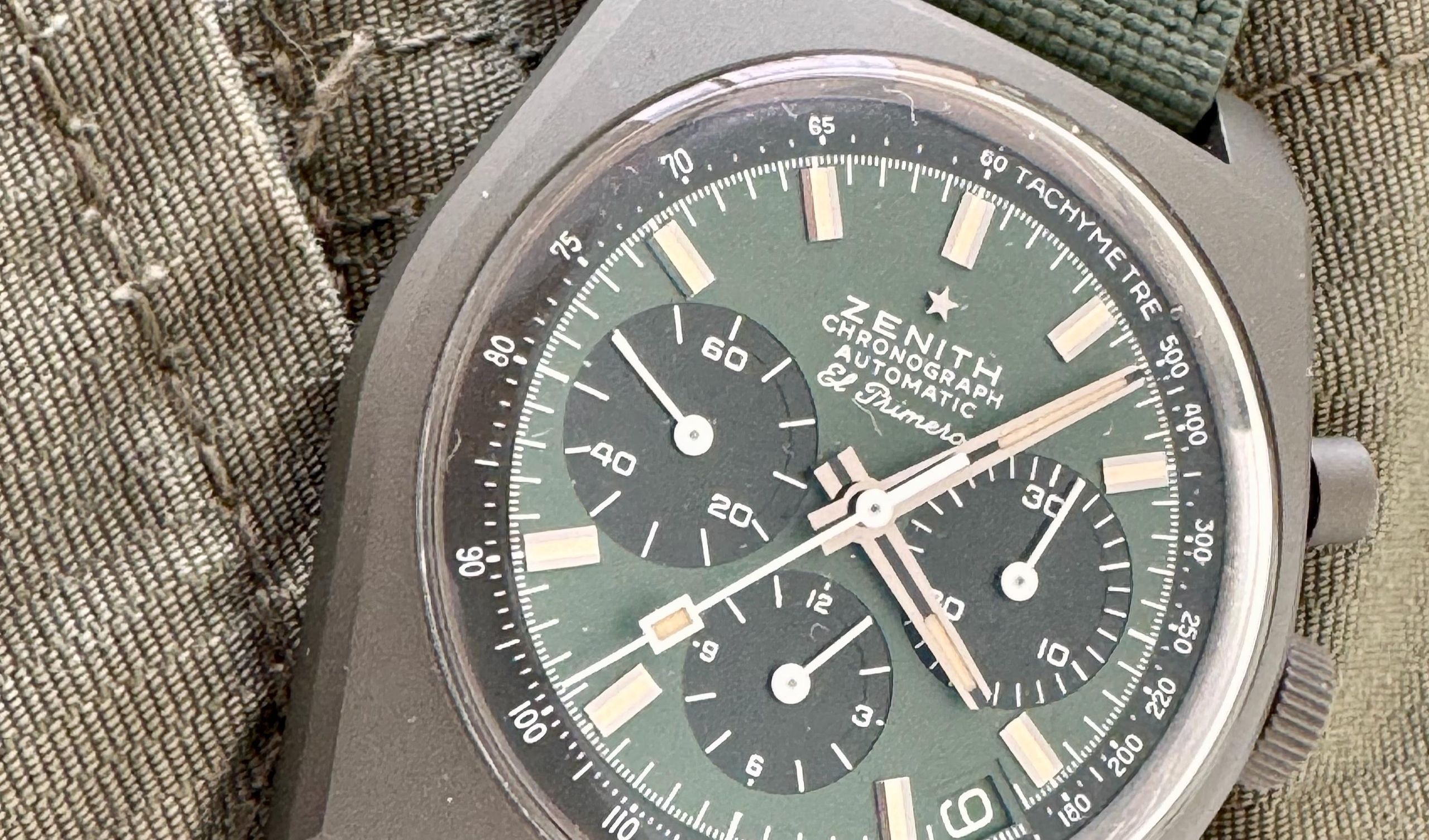 Stealthy Zenith: El Primero A384 Revival Safari review | WatchCrunch