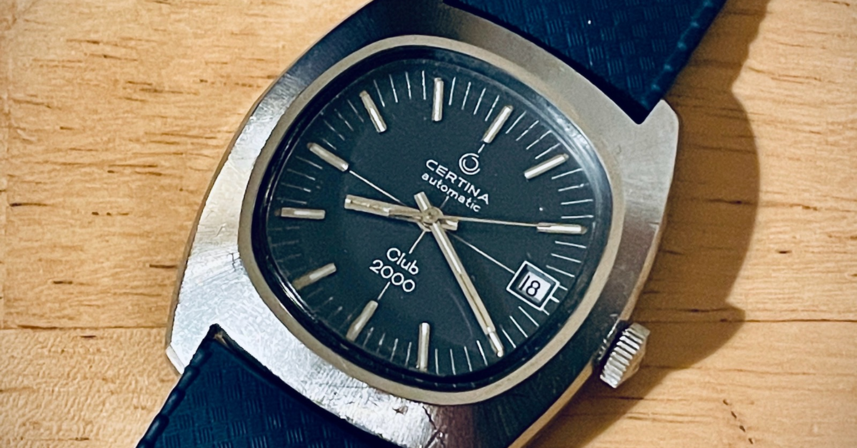 My first vintage watch - Certina Club 2000 Automatic | WatchCrunch