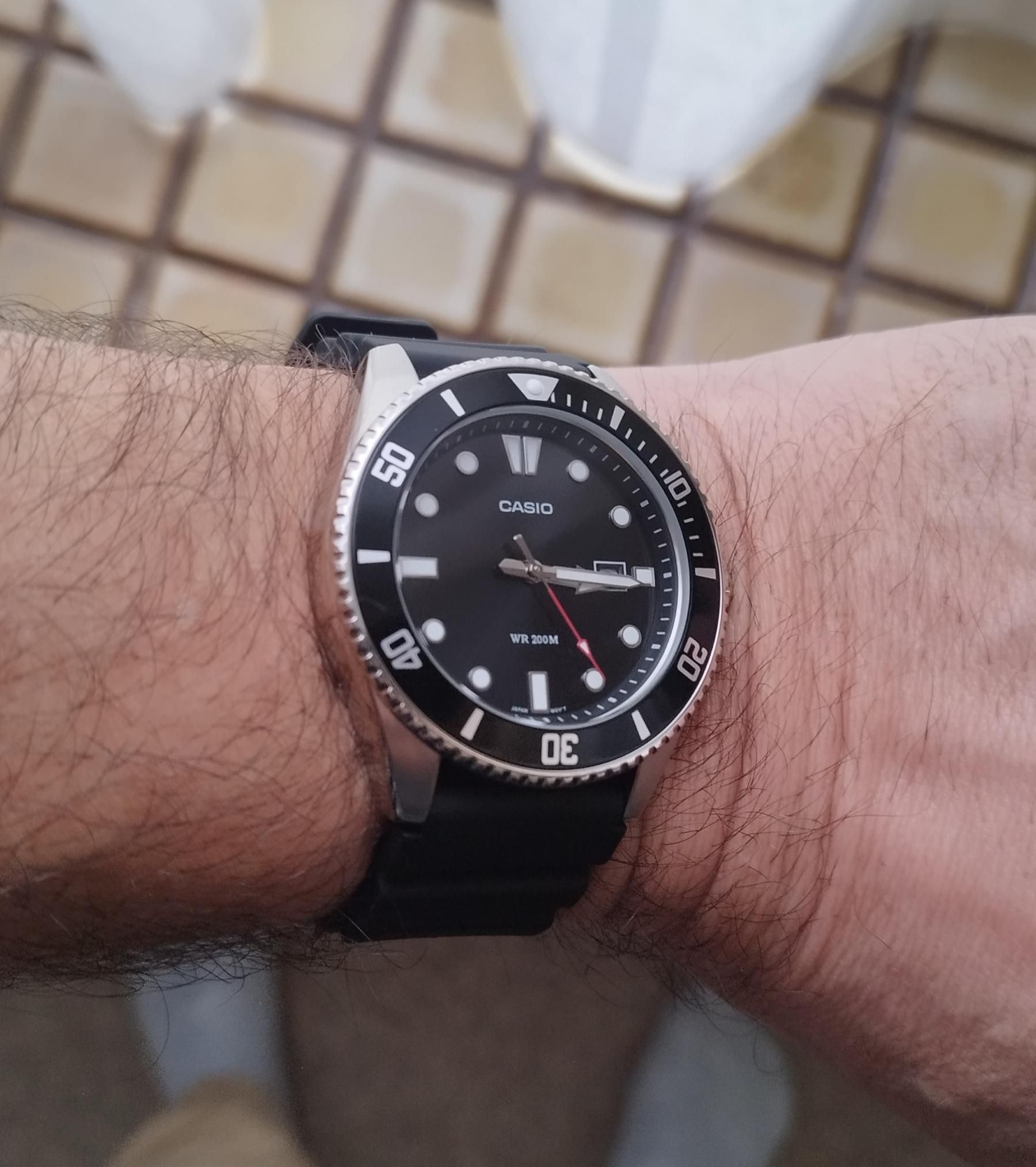 My new Casio MDV-107-1A1V | WatchCrunch