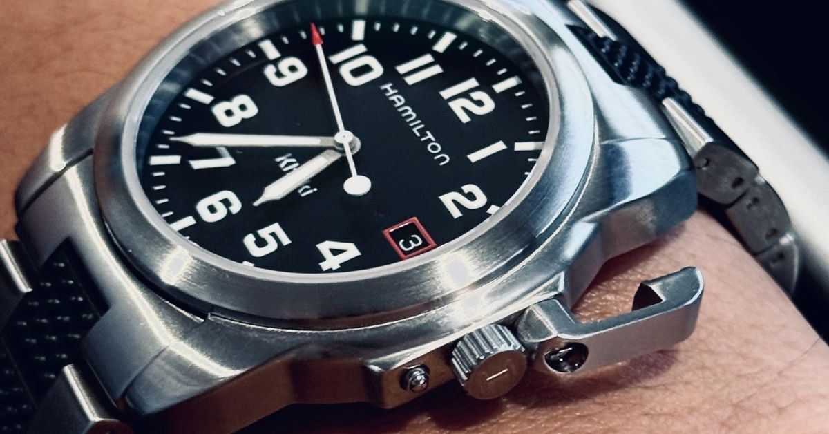 Can't afford a Panerai so I got this instead…Hamilton Khaki Action