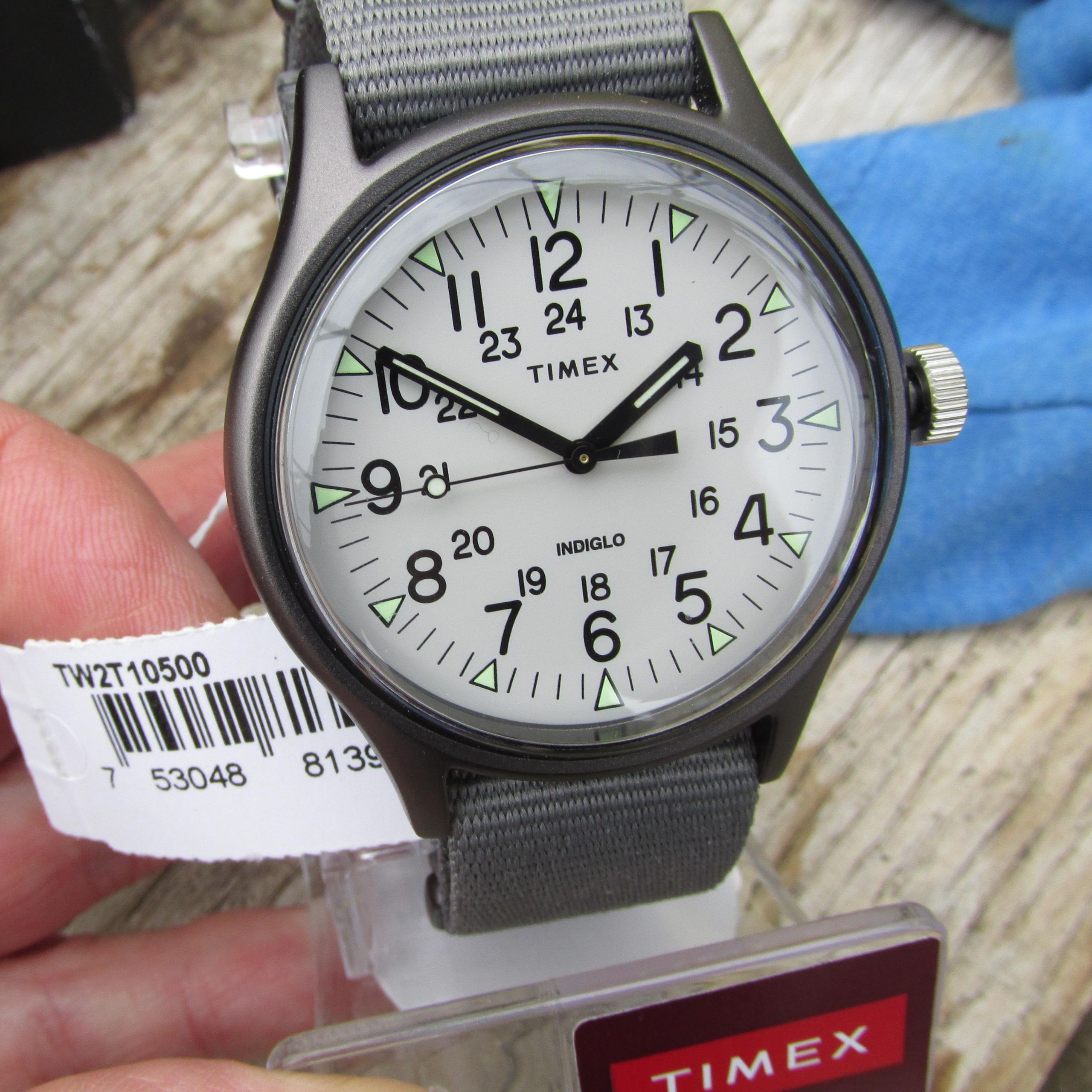 Timex MK1 Aluminum 40mm Wrist Men's Watch TW2T10500 with