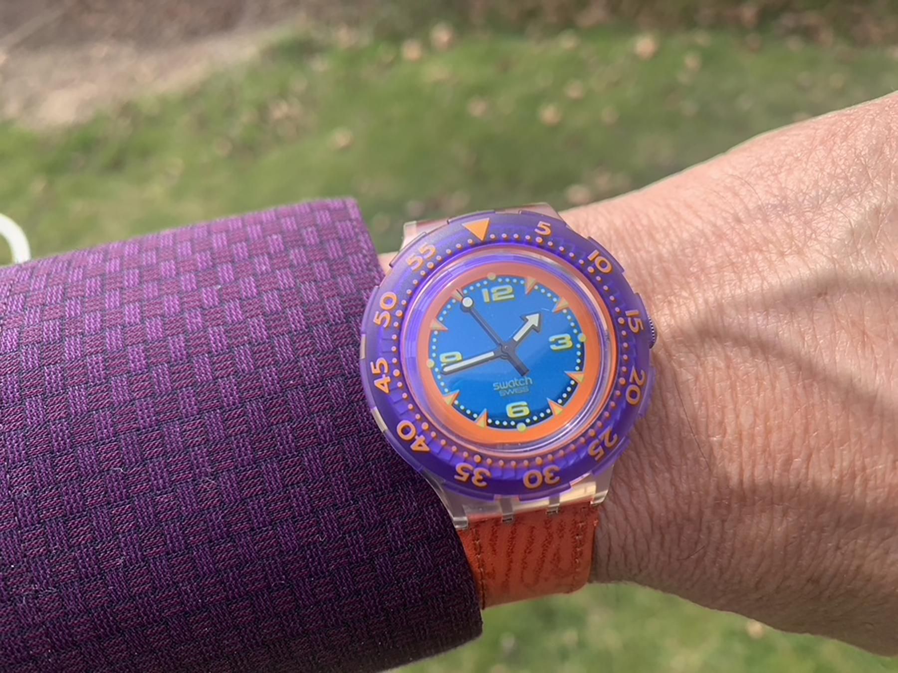 The Swatch Scuba 200 Red Island | WatchCrunch