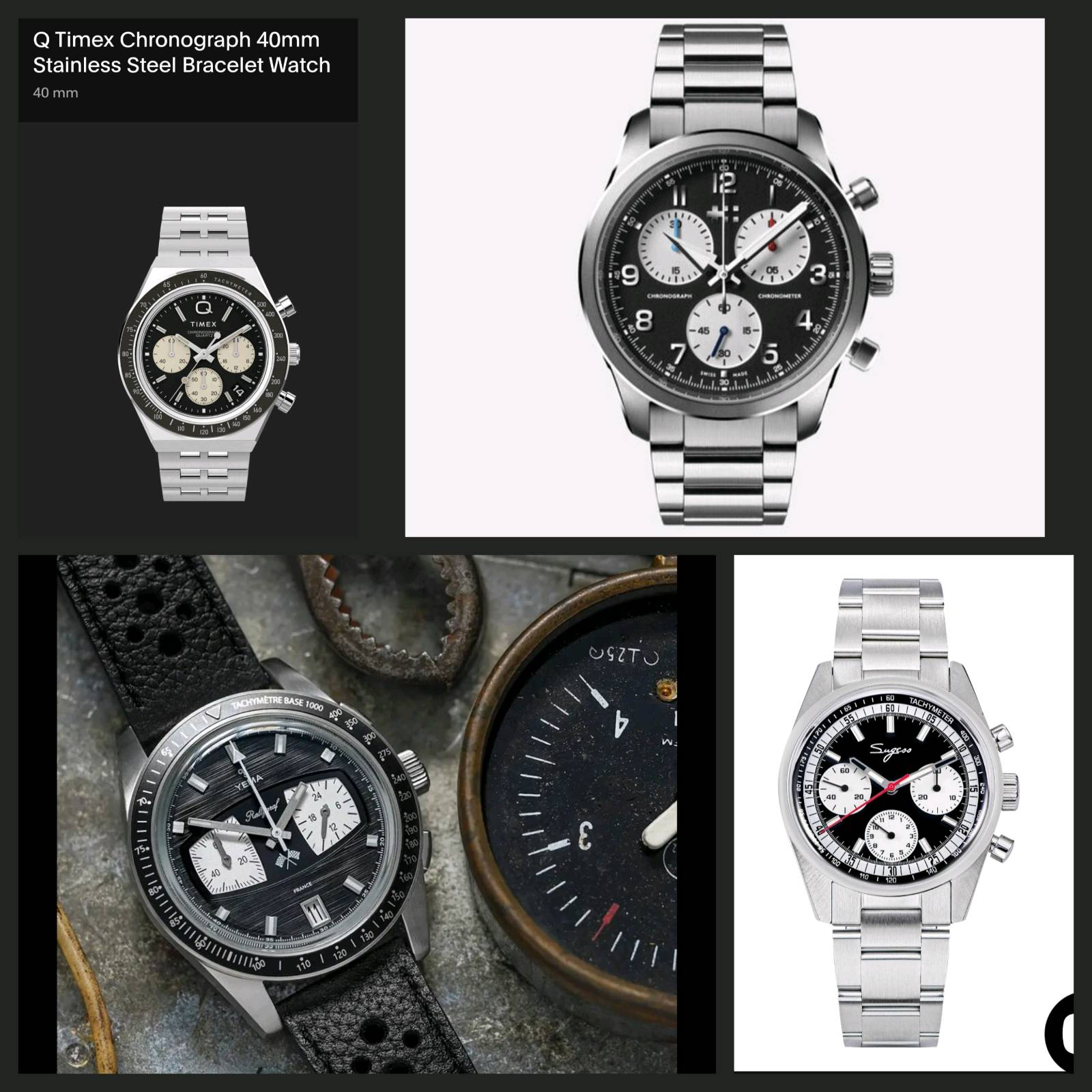 Let's See Your Reverse Panda Chronographs Under $1,000 – Need Help ...