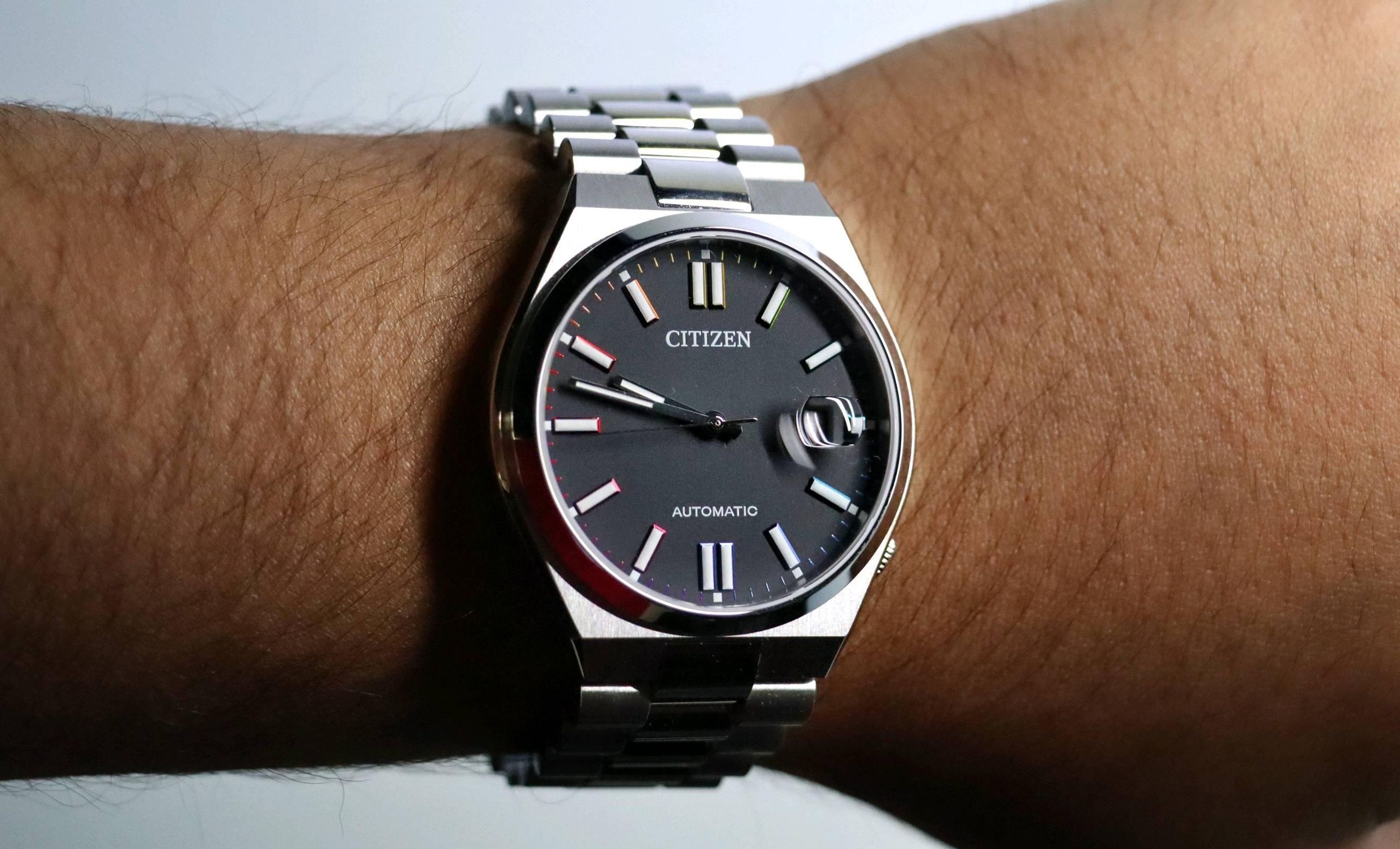 CITIZEN TSUYOSA collection ブラックレインボー Citizen Tsuyosa Black Rainbow | WatchCrunch