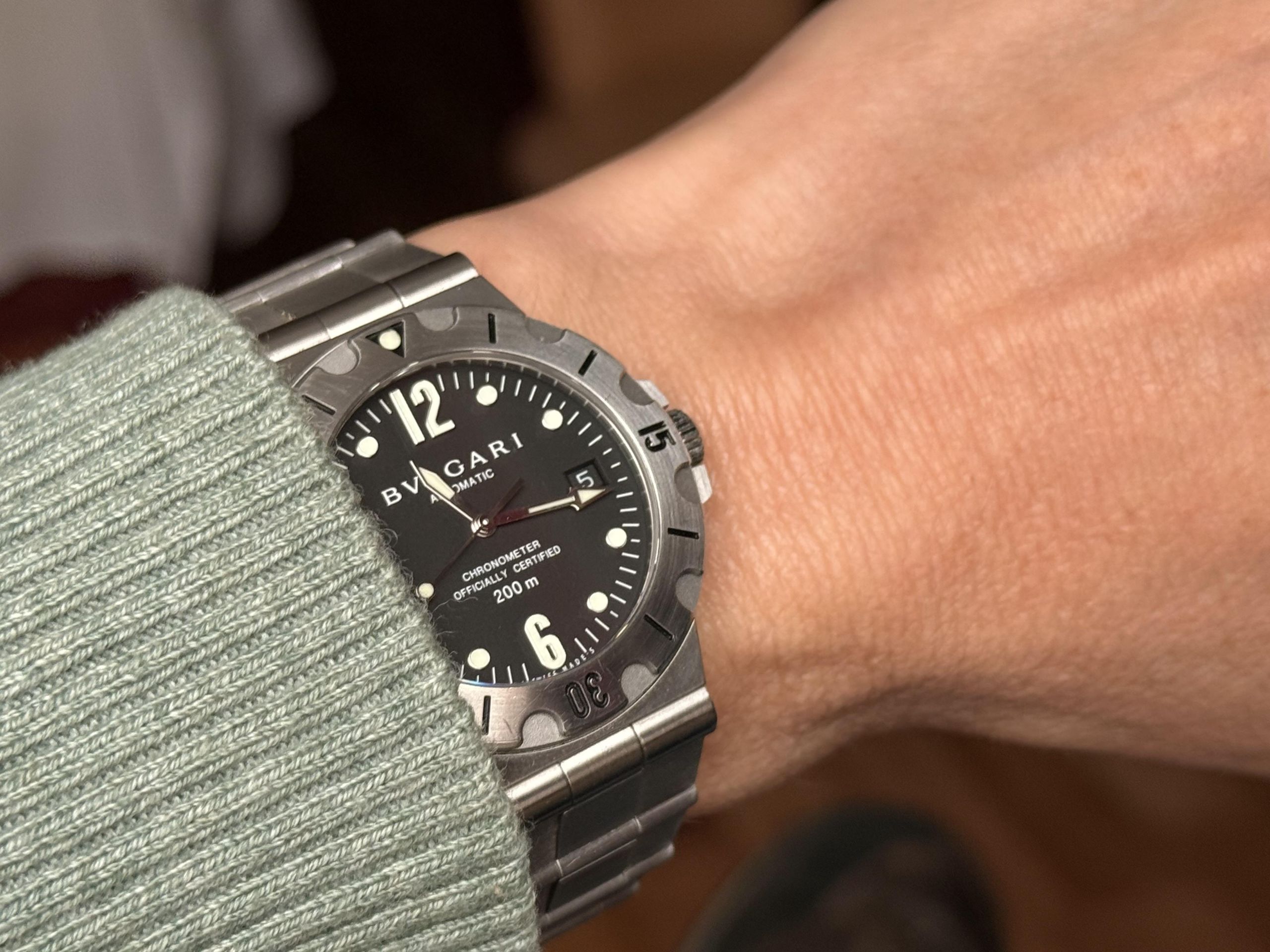 Bulgari Diagono Scuba GMT - a different watch | WatchCrunch