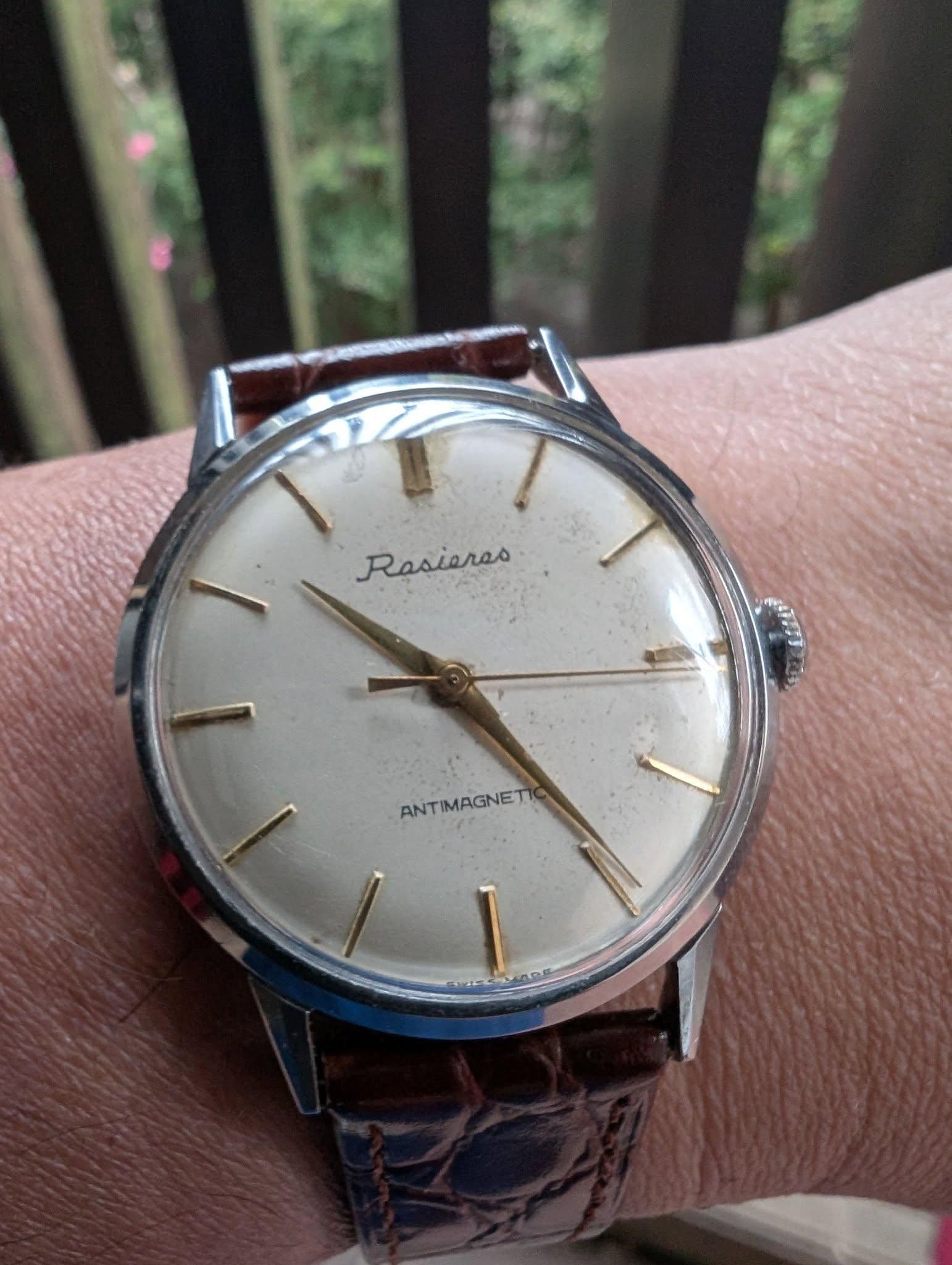 Rosieres Manual Winding Watch (Felsa 465)