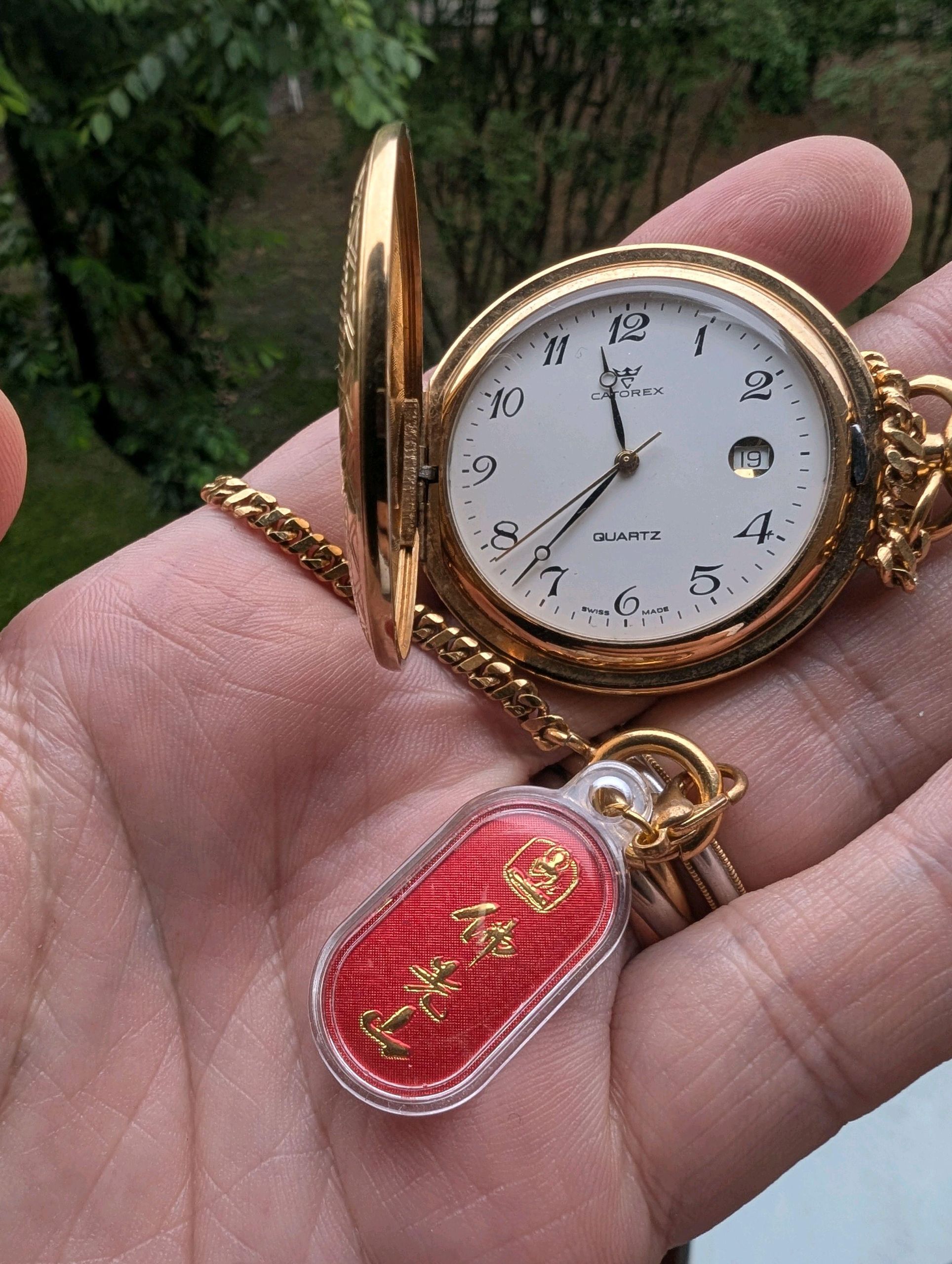 Catorex Quartz Pocket Watch