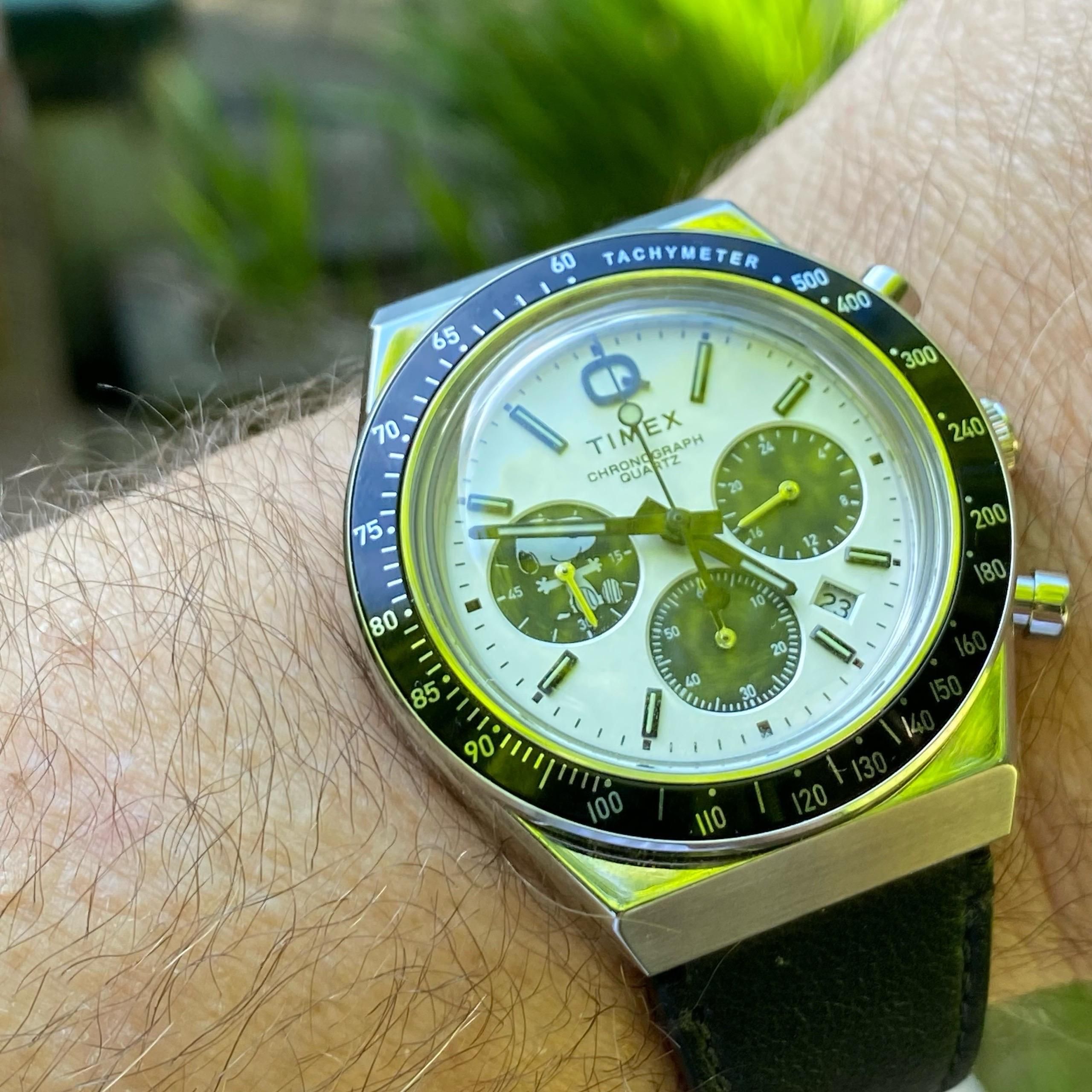 Wait five minutes and retake Snoopy wristcheck? | WatchCrunch