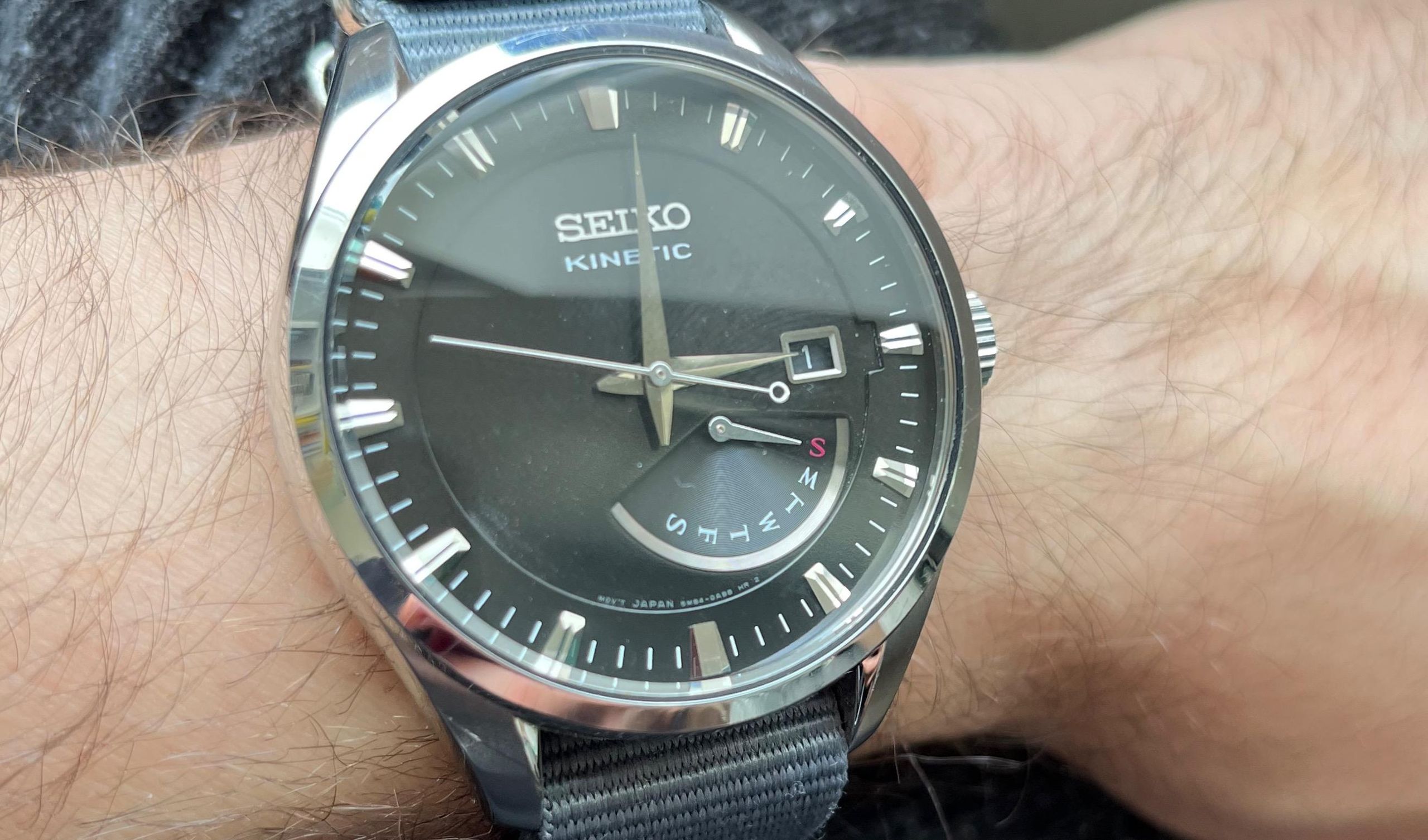 SEIKO Ref SRN045P1 キネティックドライブ デイデイト