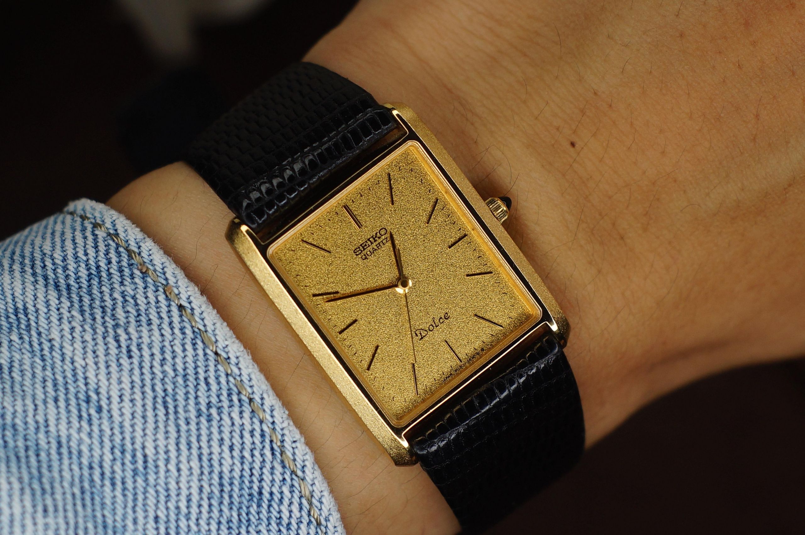 VINTAGE 1984 SEIKO DOLCE TANK – REF. 9521-5090 | WatchCrunch
