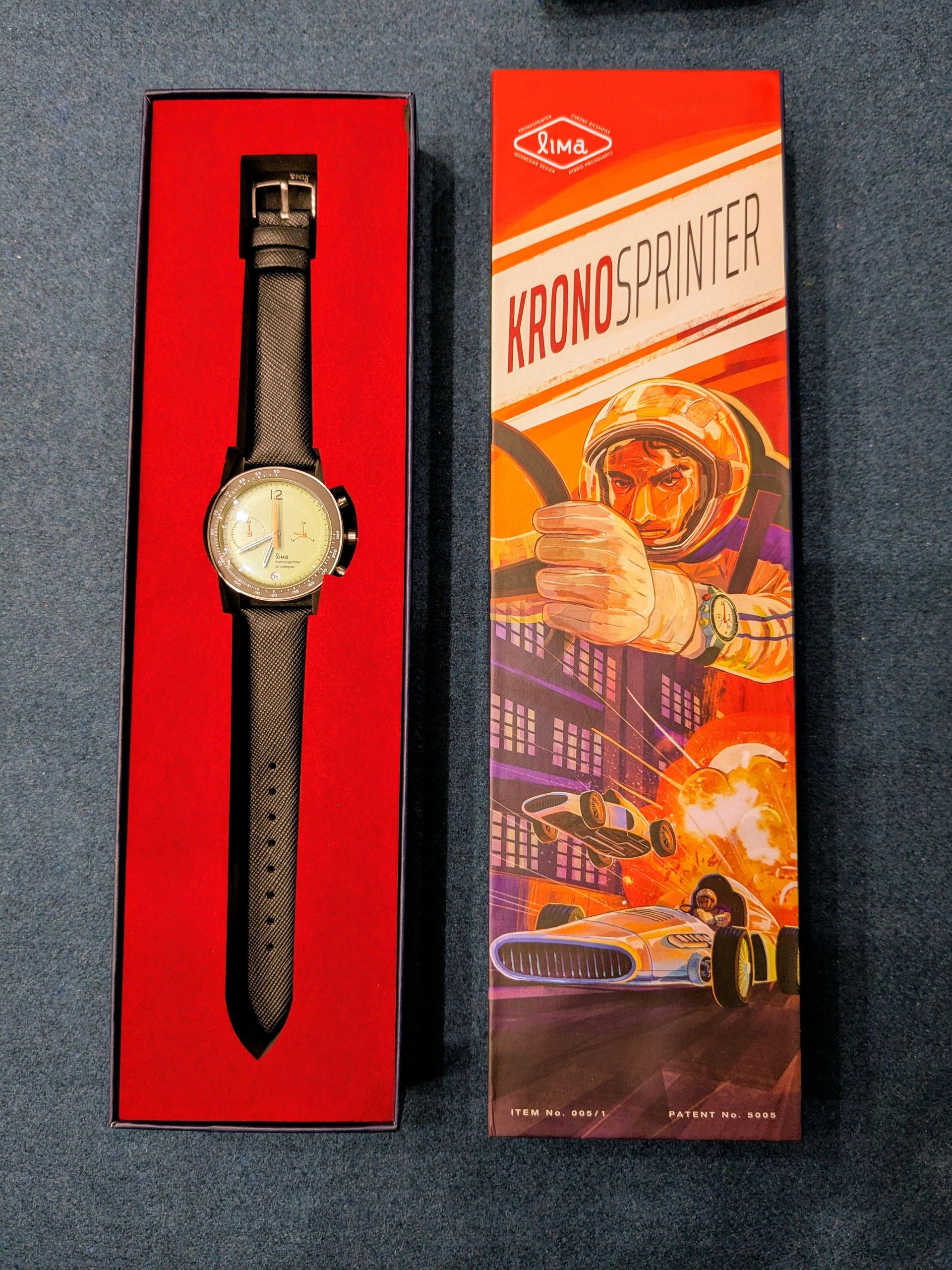 NWA Lima Kronosprinter in Vespa Green | WatchCrunch