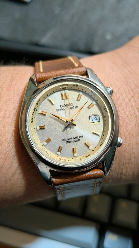 Casio Wave Ceptor WVQ-110TDJ-9AJF Tough Solar | WatchCrunch