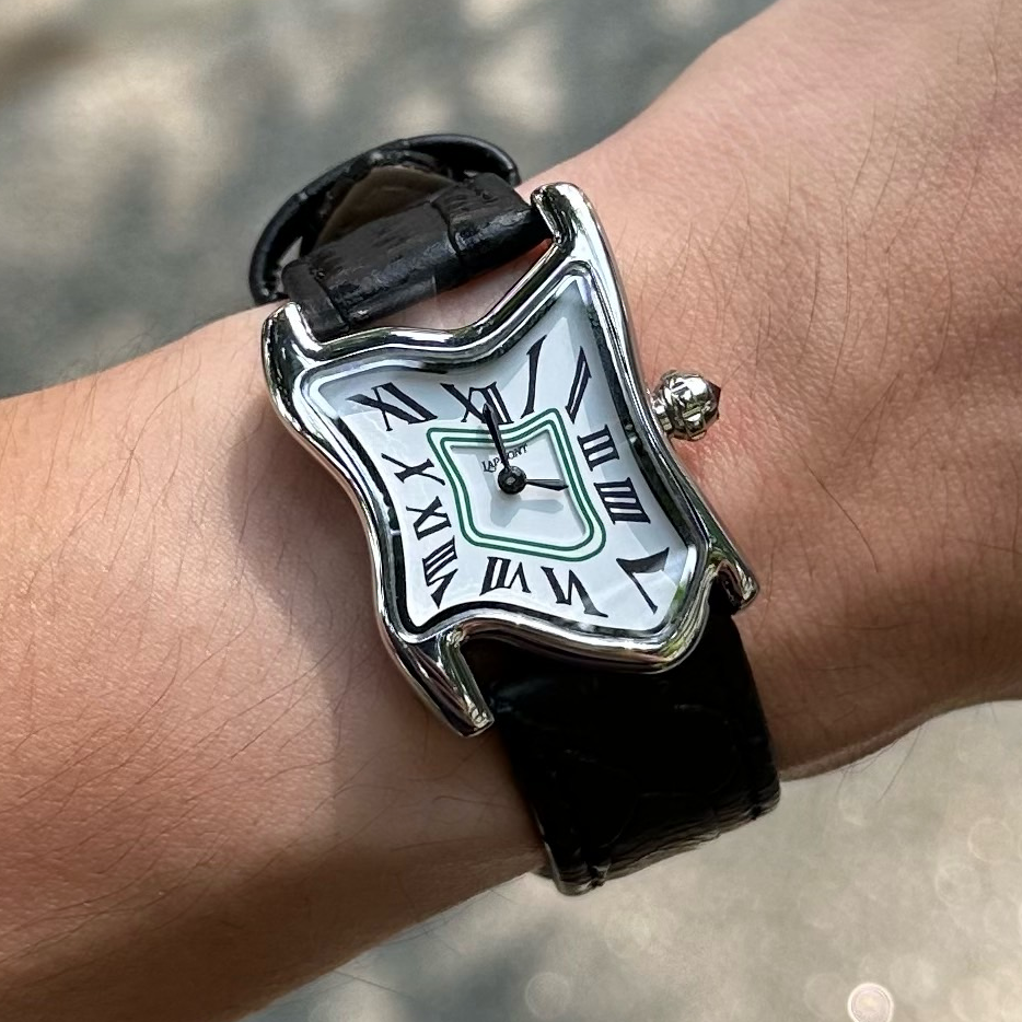 Laphont Square Melting Clock Watch Small | WatchCrunch
