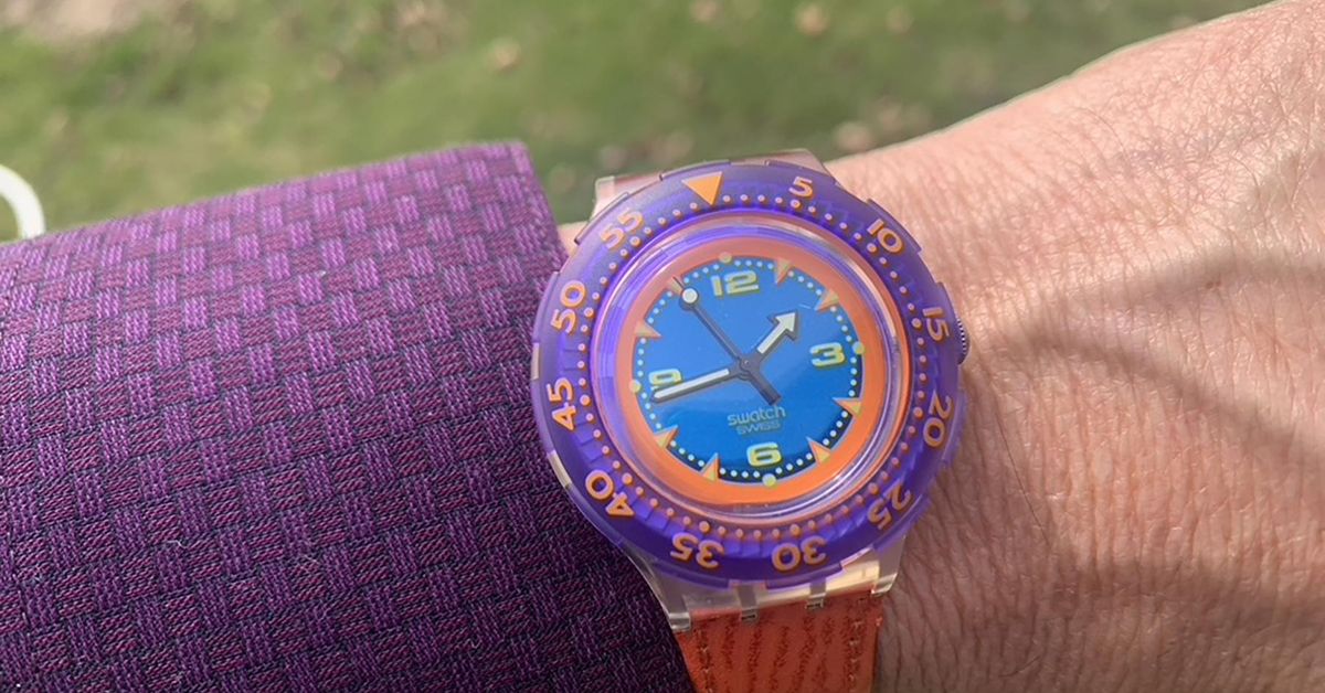The Swatch Scuba 200 Red Island | WatchCrunch
