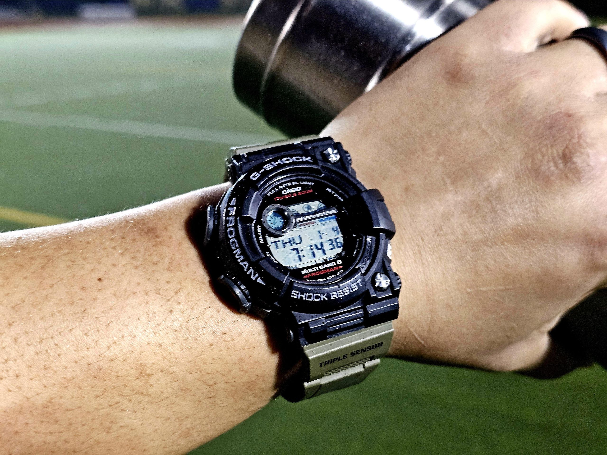 Gwf 1000 Best Frogman G Shock Casio G-Shock Master Of G Frogman 