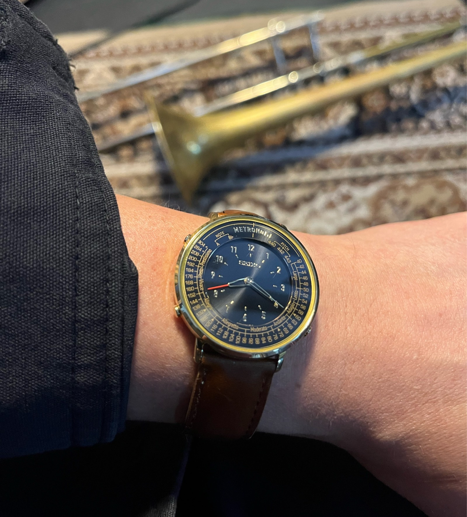 Seiko Metronome Watch: A Musician's Review - YouTube