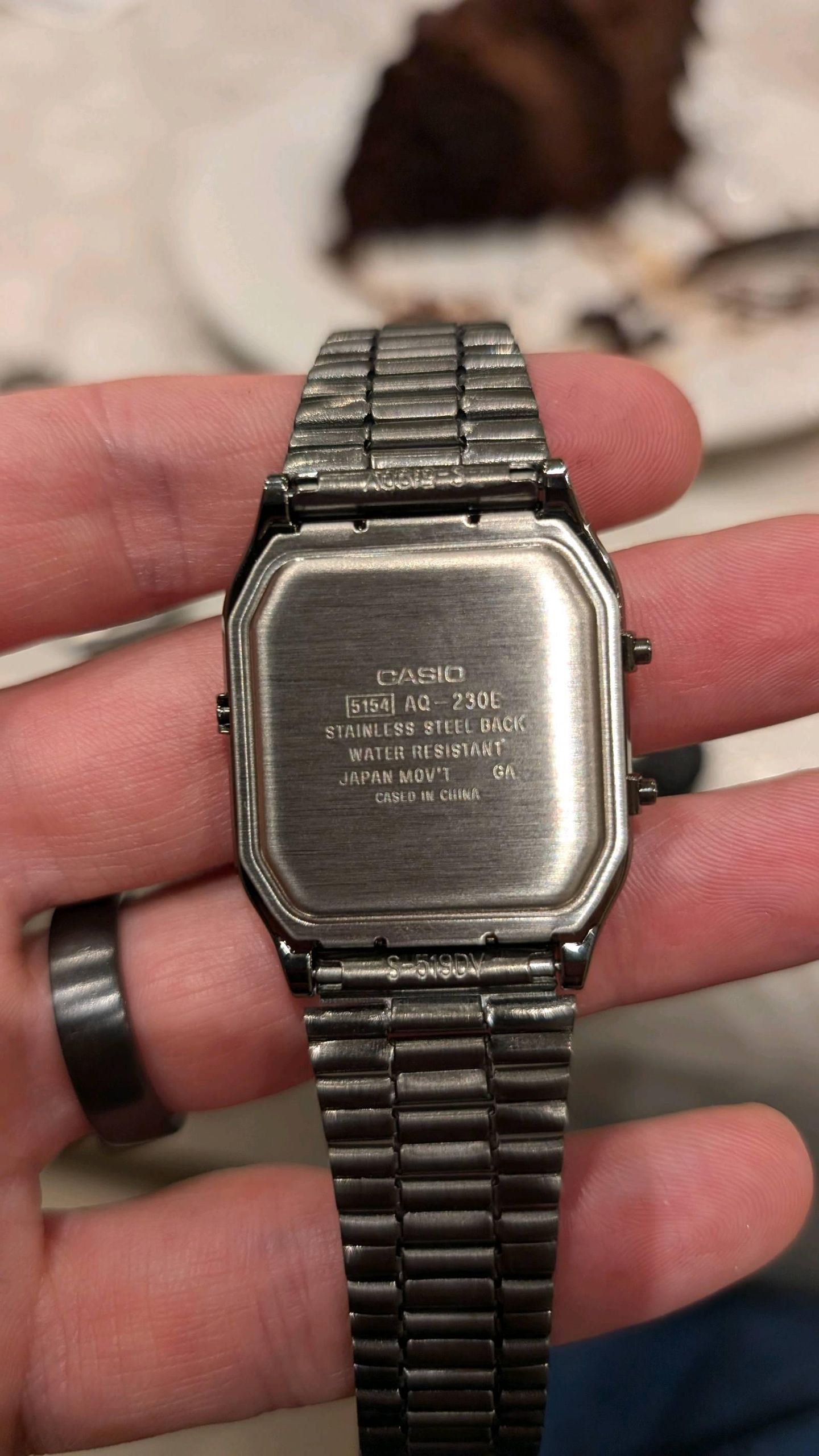 Montre Casio AQ-230EGG-3AEF - Style Vintage Rétro, Fonctionnalités Digitales Et Analogiques - 7