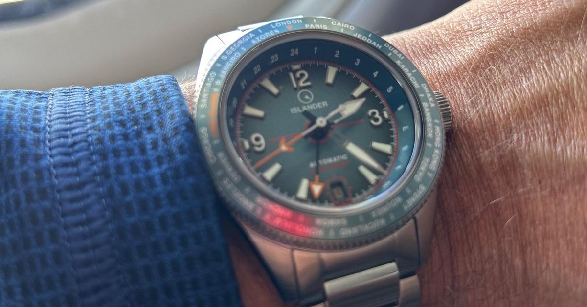 Islander Calabro GMT World Time Automatic #ISL-193 | WatchCrunch
