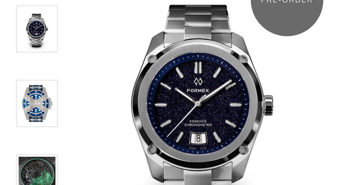 Mariusz Forecki　マリウス・フォレチキ　限定550部 Christopher Ward or Formex | WatchCrunch