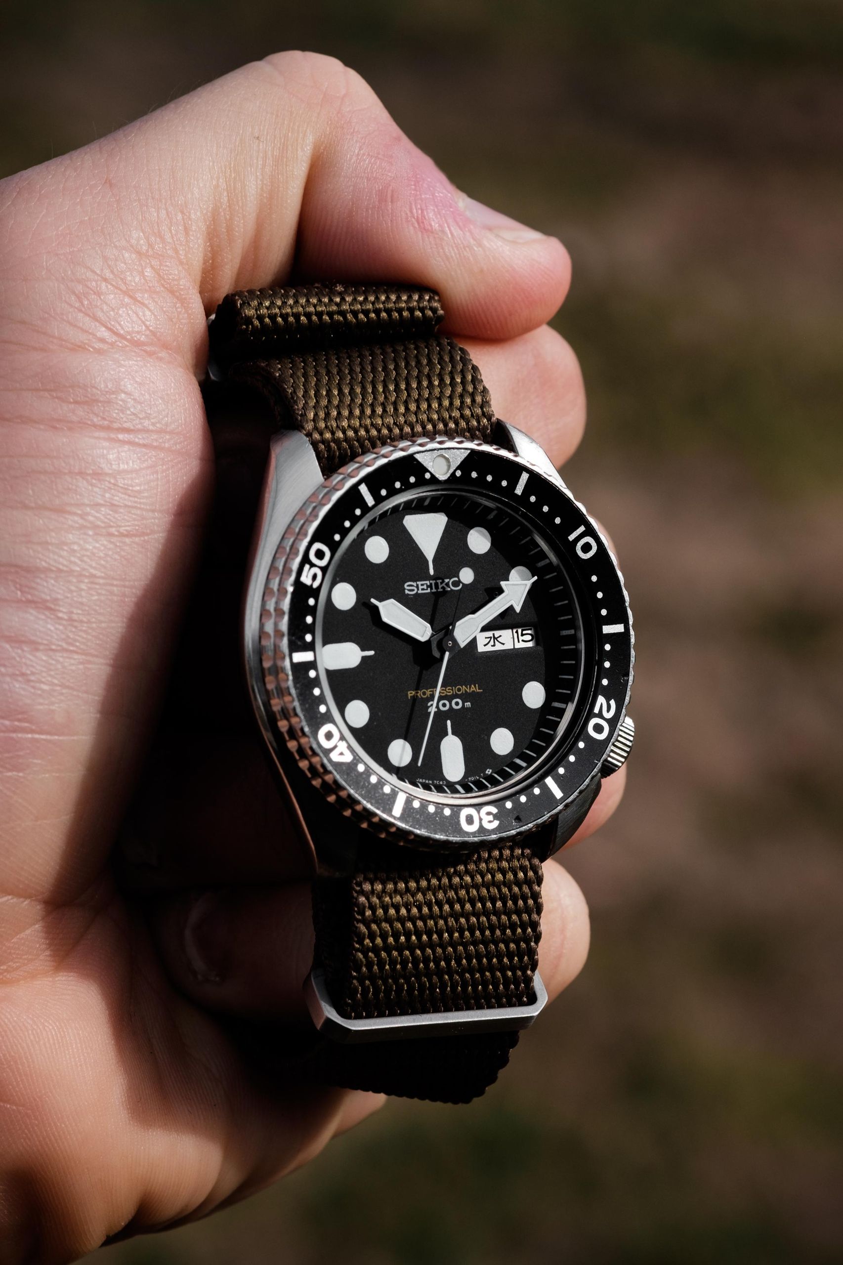 SEIKO 7C43-7010 ダイバーズ 200m Professional