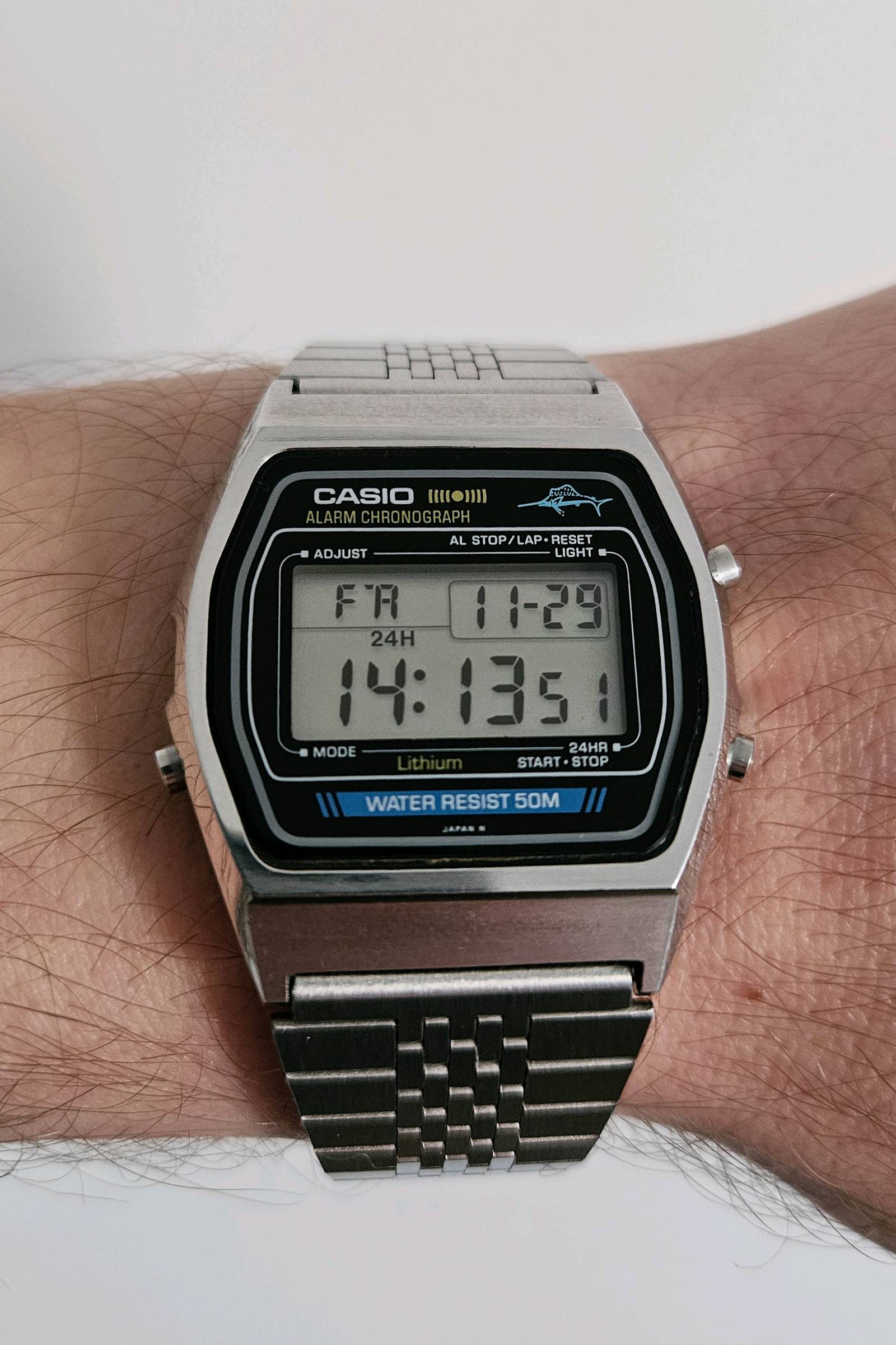 Casio Marlin W-35  the fish is swimming | WatchCrunch