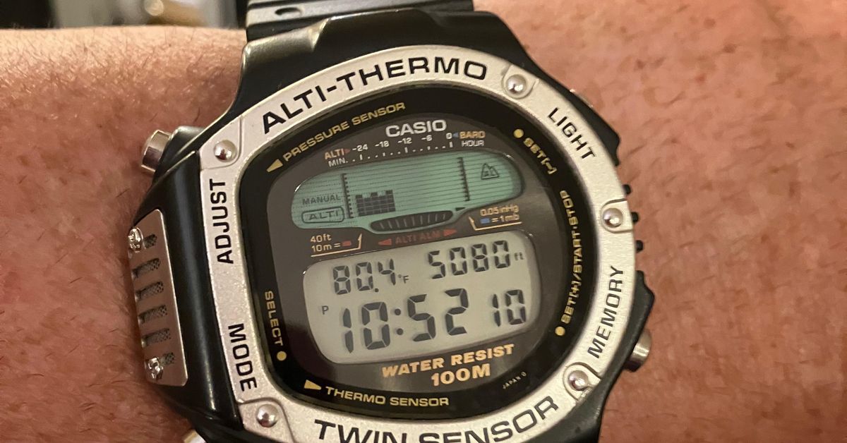 Casio ALT-6100: One of the First Multi-Sensors. Show us Yours