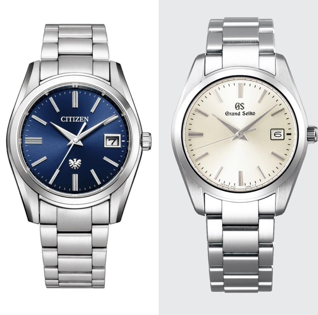 Seiko citizen 腕時計 The Citizen VS Grand Seiko: a battle of entry level high
