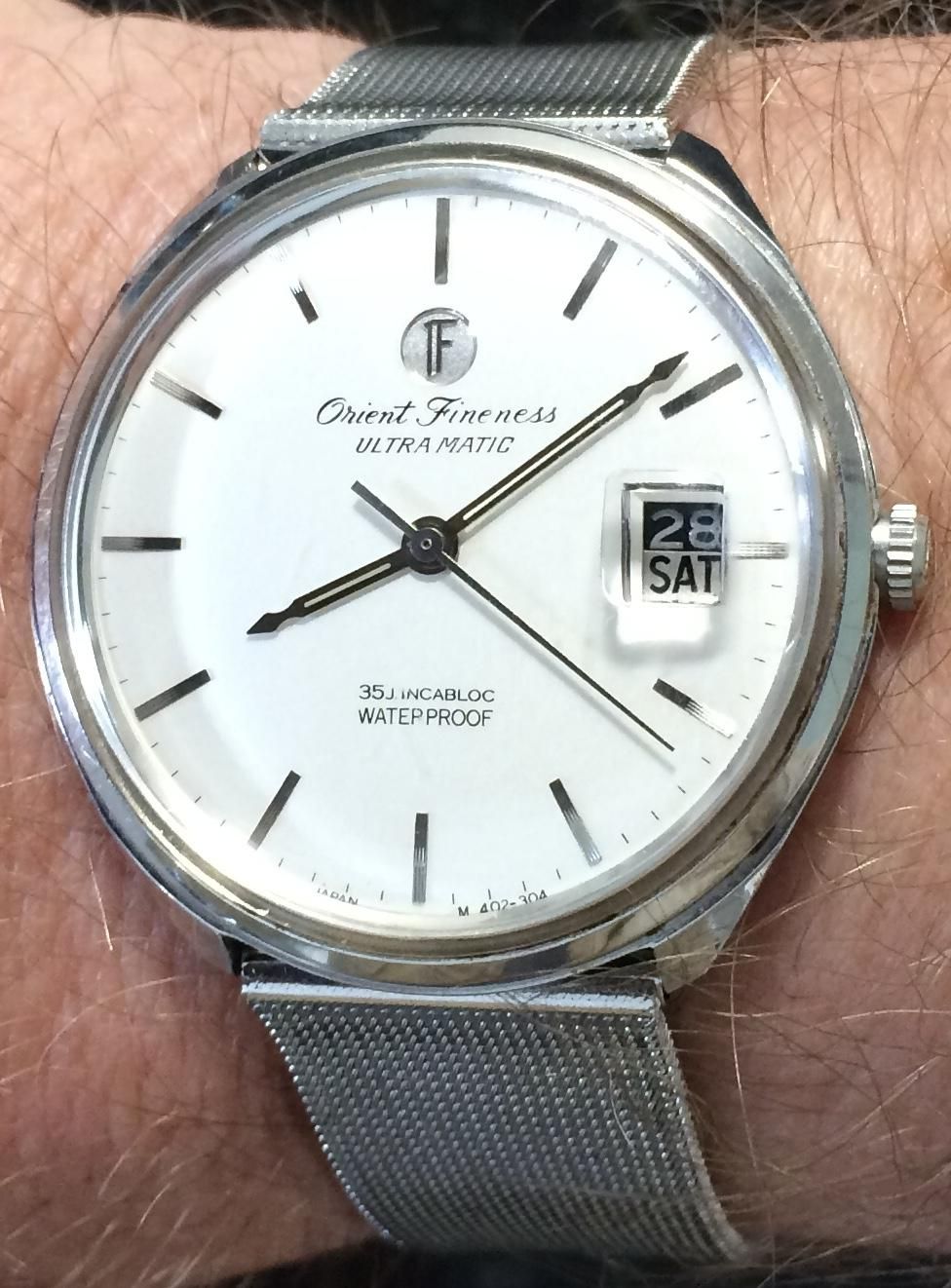 Unusual in so many ways - 1967 Orient Fineness … | WatchCrunch