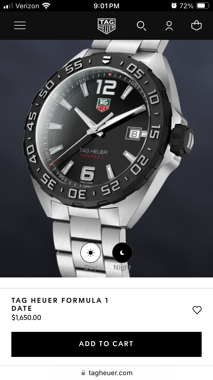 Tag Heuer Formula 1 41mm quartz | WatchCrunch