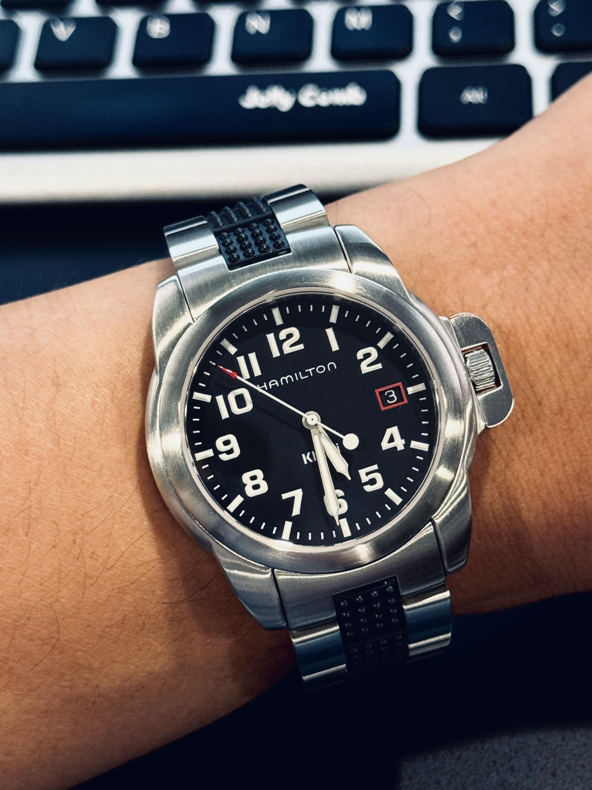 Can't afford a Panerai so I got this instead…Hamilton Khaki Action