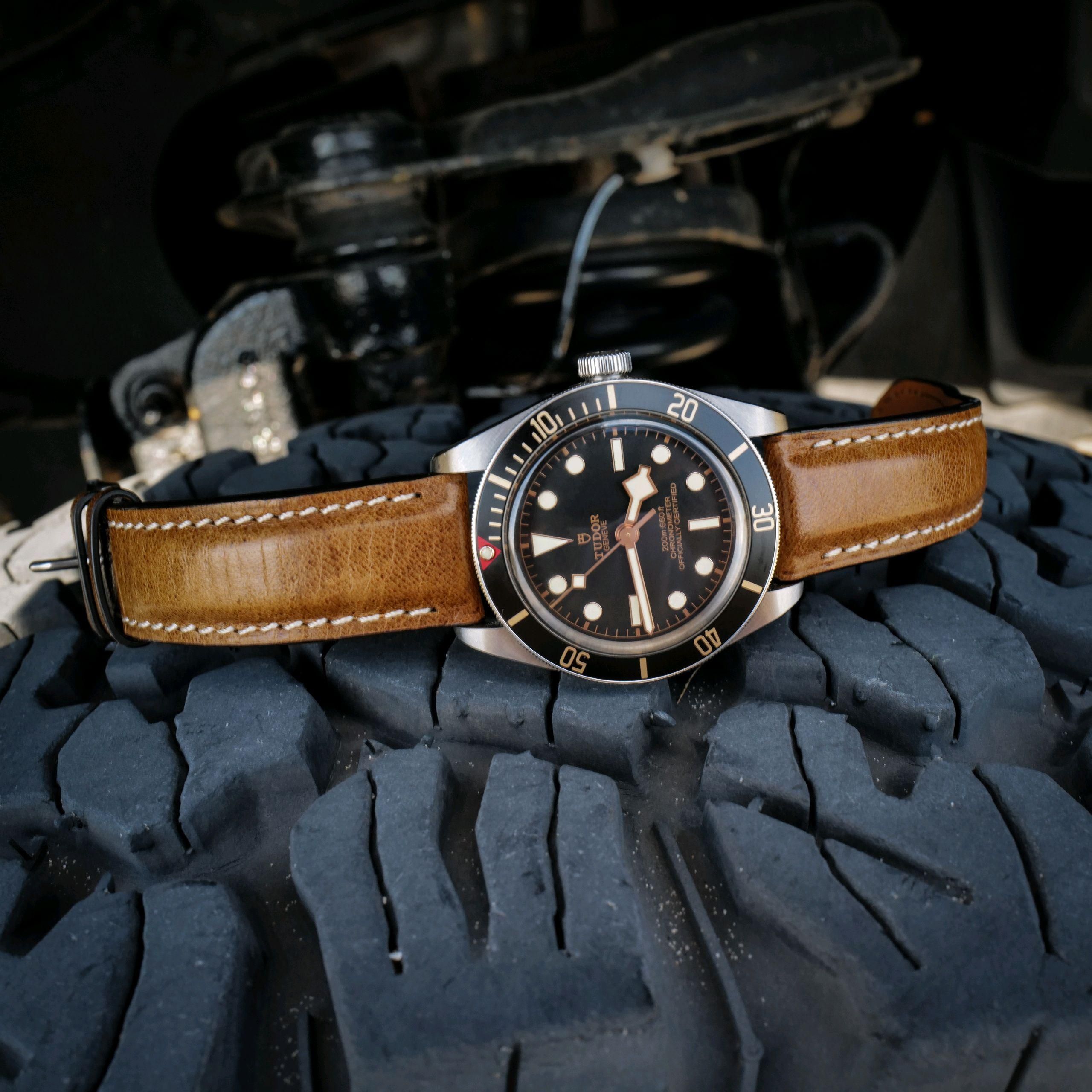 Tudor BB58 on leather | WatchCrunch