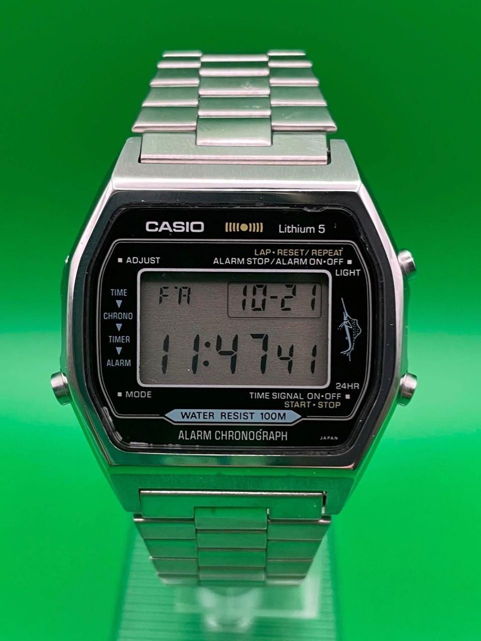CASIO Blue Marlin Digital Diver 100M Watch H101 | WatchCrunch