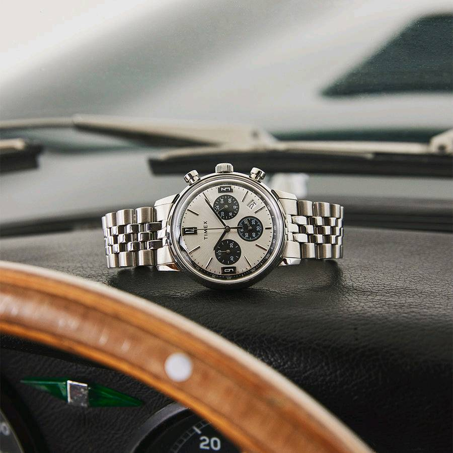 Timex Panda Collection Timex marlin chronograph with panda dial 🐼 | WatchCrunch